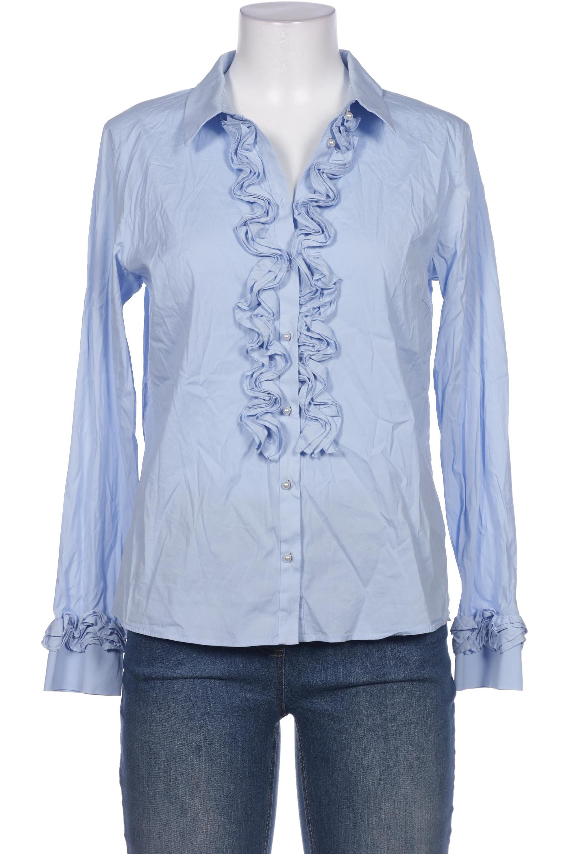 

Hallhuber Damen Bluse, hellblau, Gr. 40