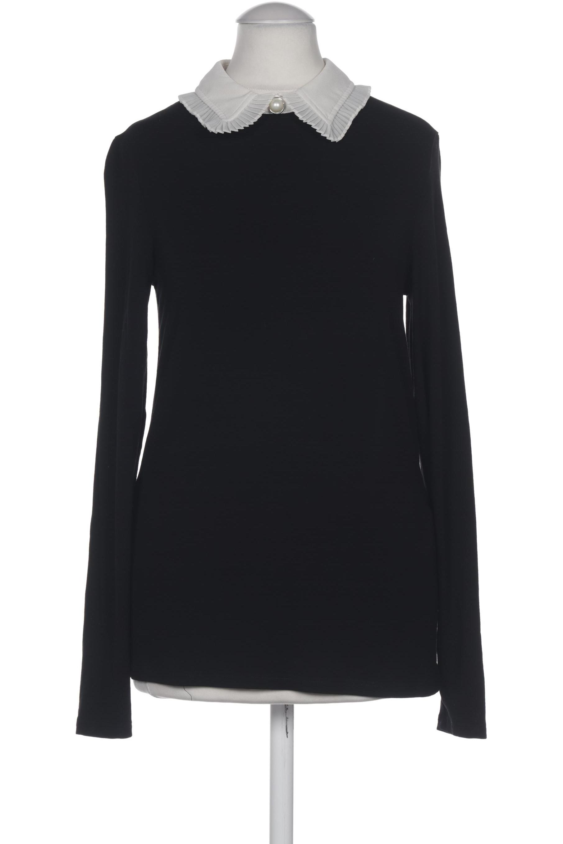 

Hallhuber Damen Bluse, schwarz, Gr. 34