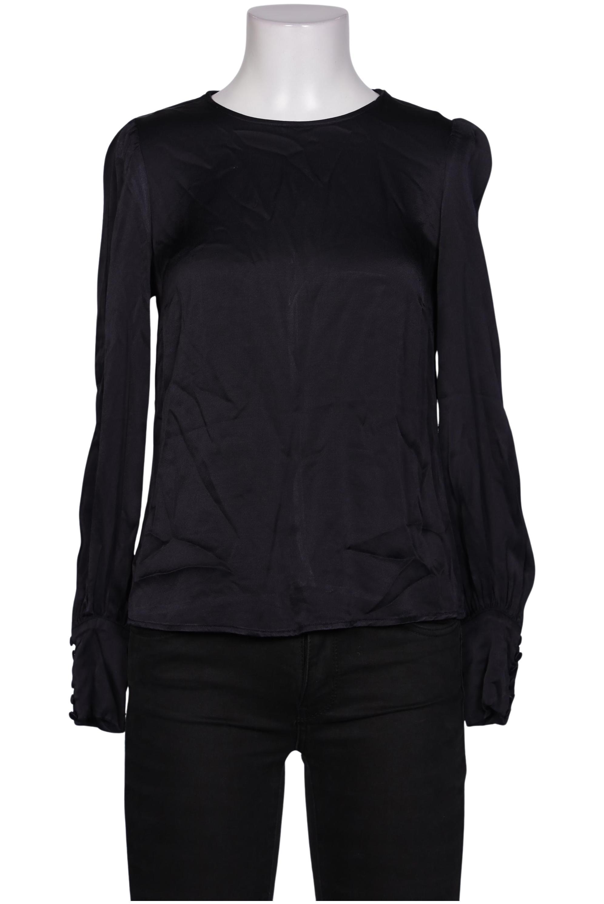 

Hallhuber Damen Bluse, marineblau, Gr. 34