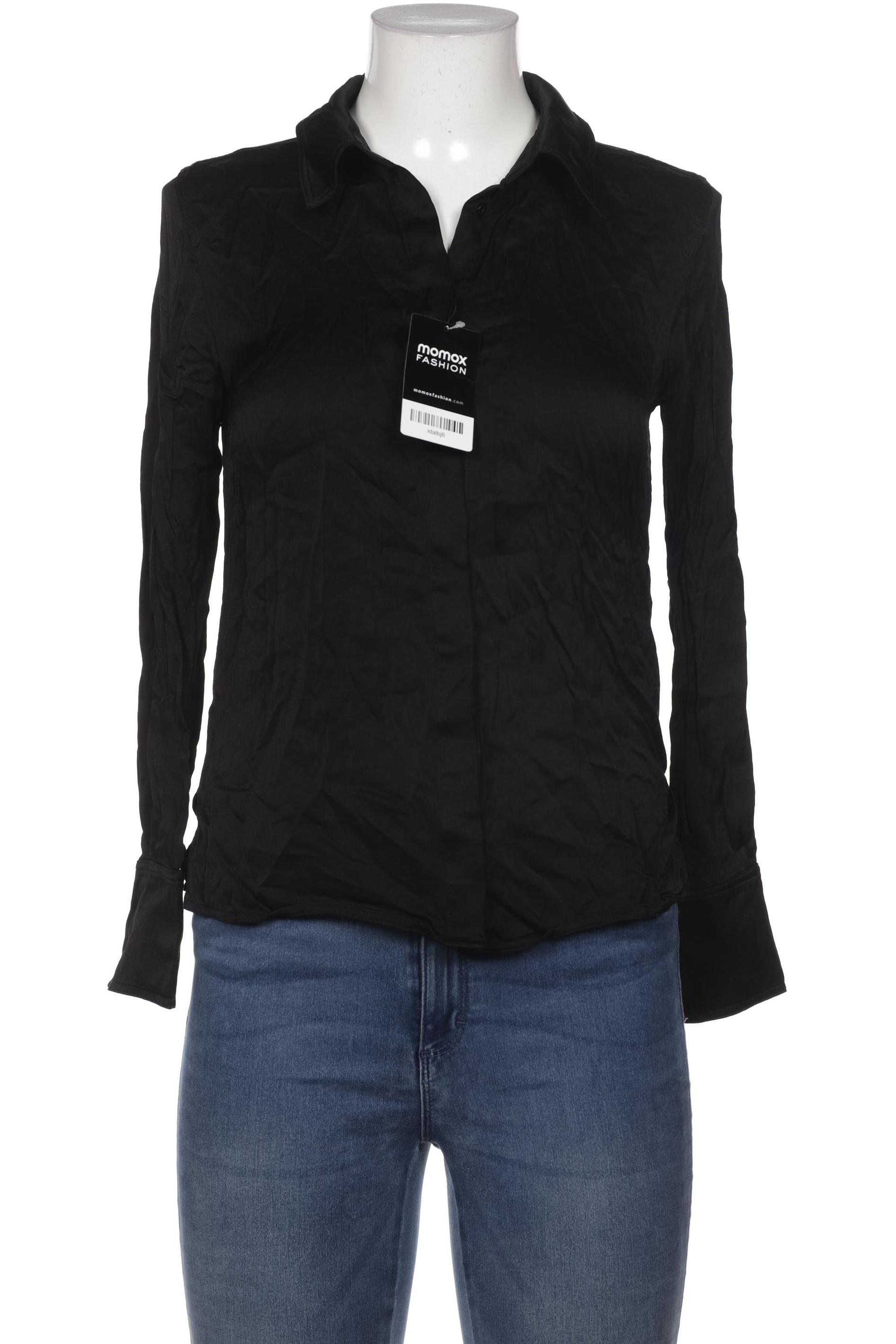 

Hallhuber Damen Bluse, schwarz, Gr. 38