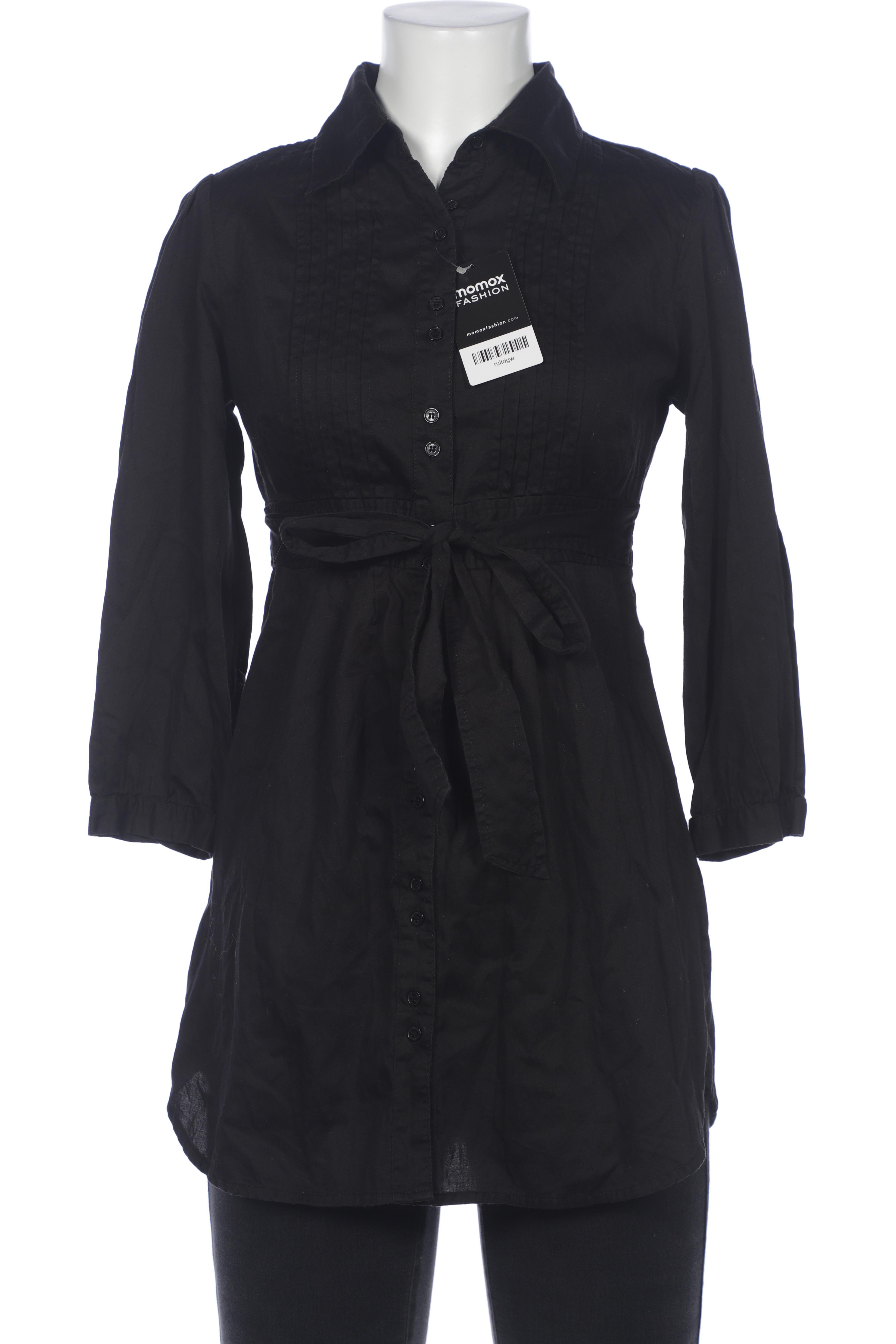 

Hallhuber Damen Bluse, schwarz, Gr. 34