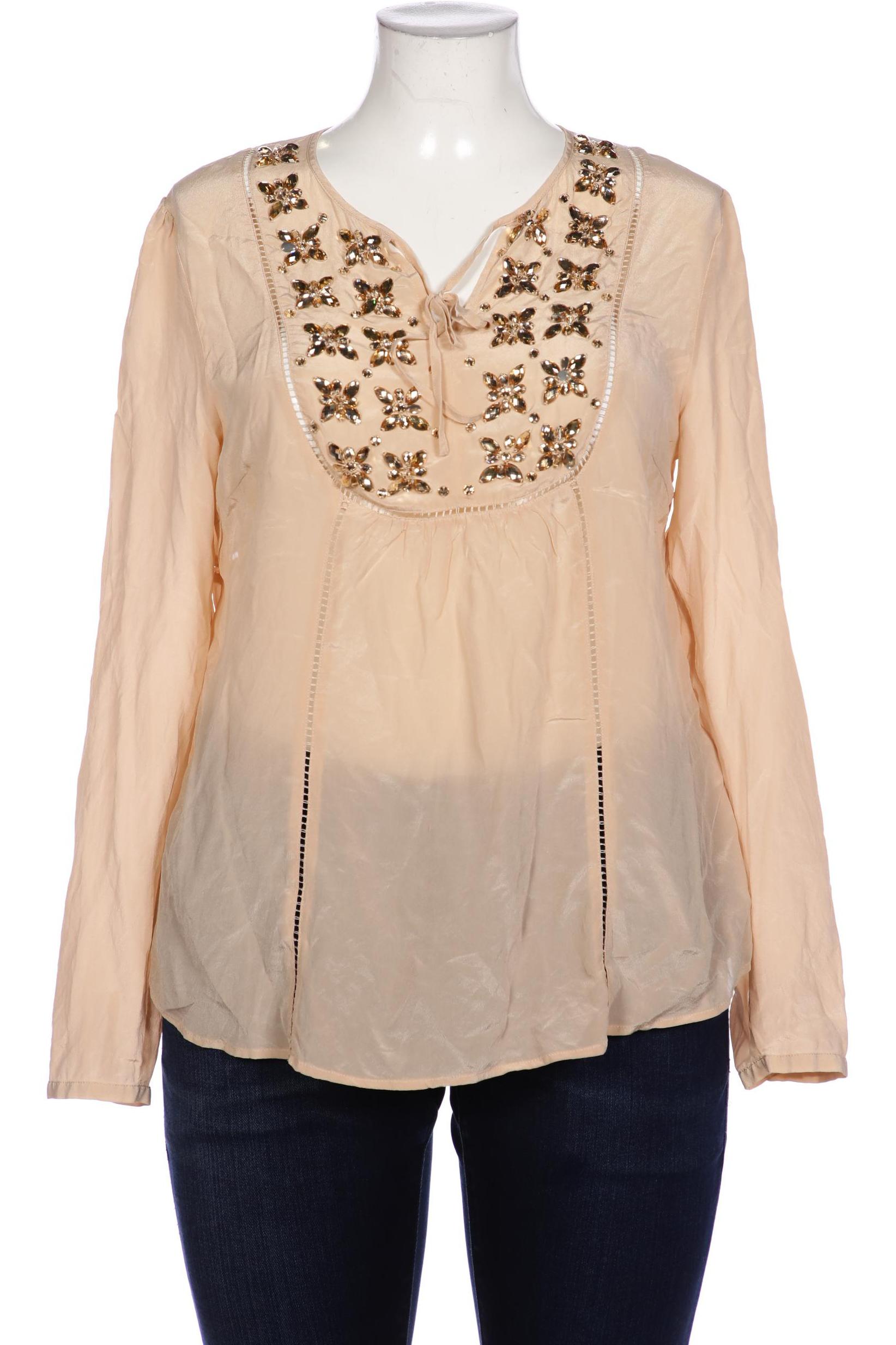 

Hallhuber Damen Bluse, beige, Gr. 42