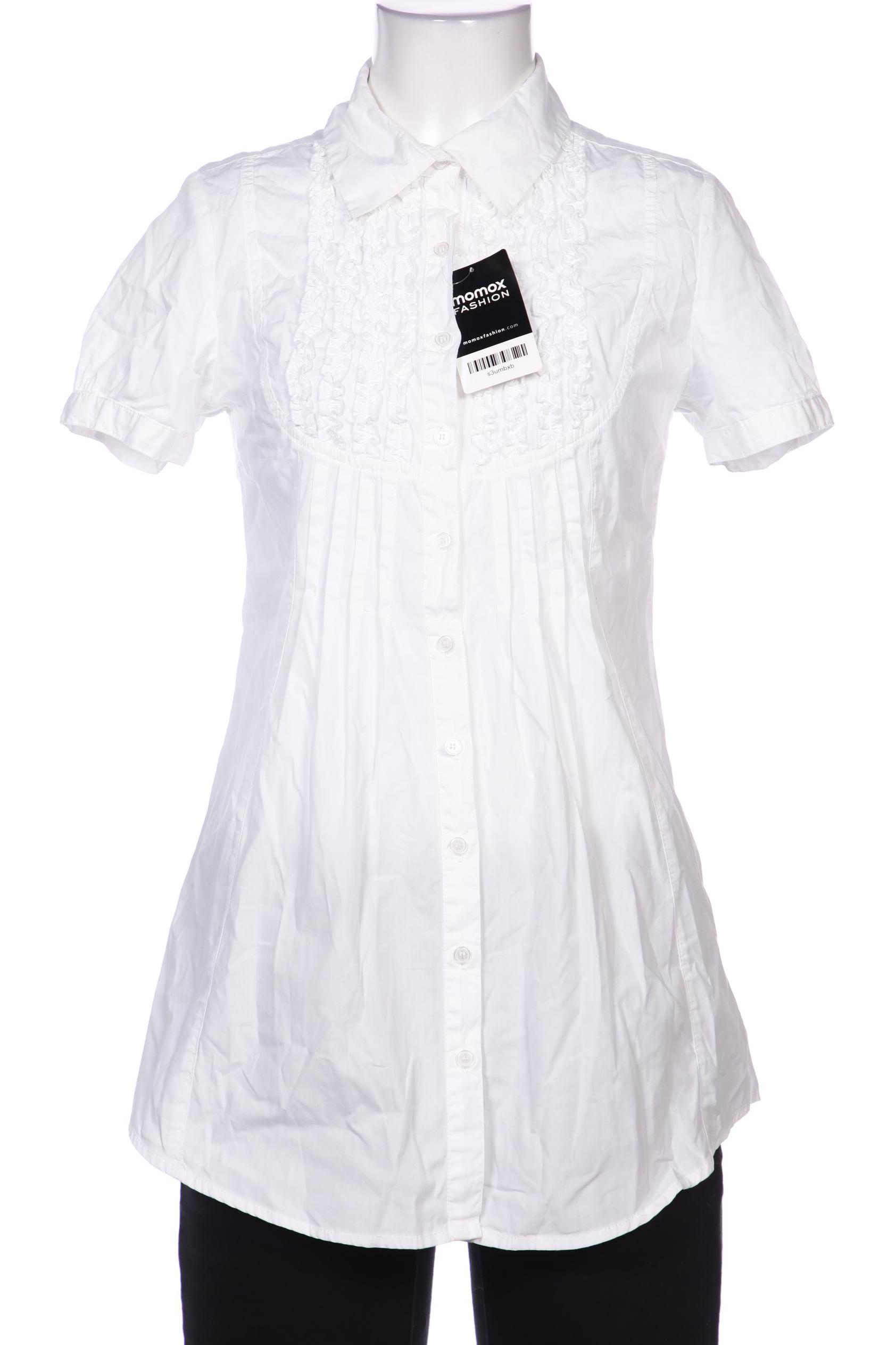 

Hallhuber Damen Bluse, weiß, Gr. 34
