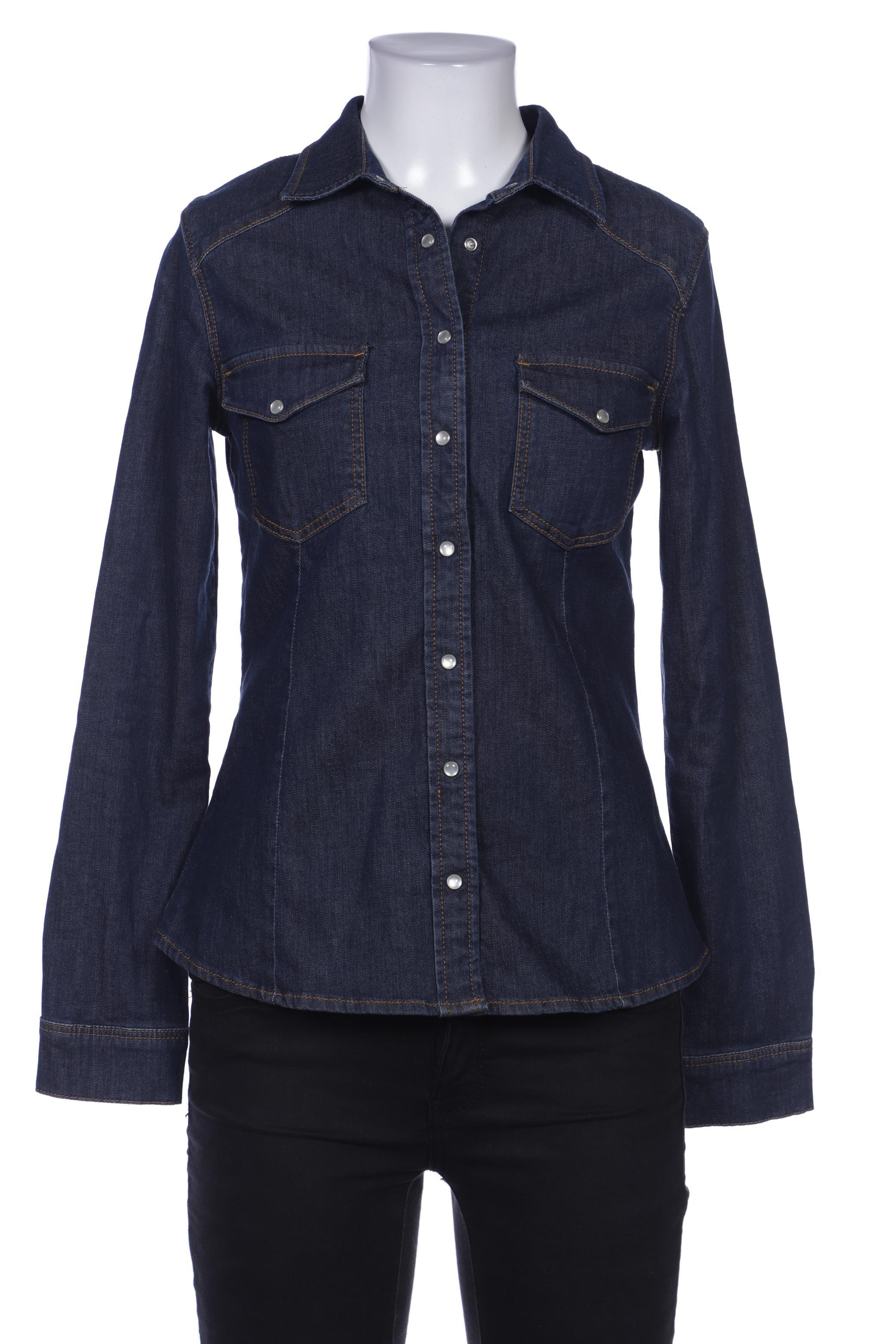 

Hallhuber Damen Bluse, blau, Gr. 34