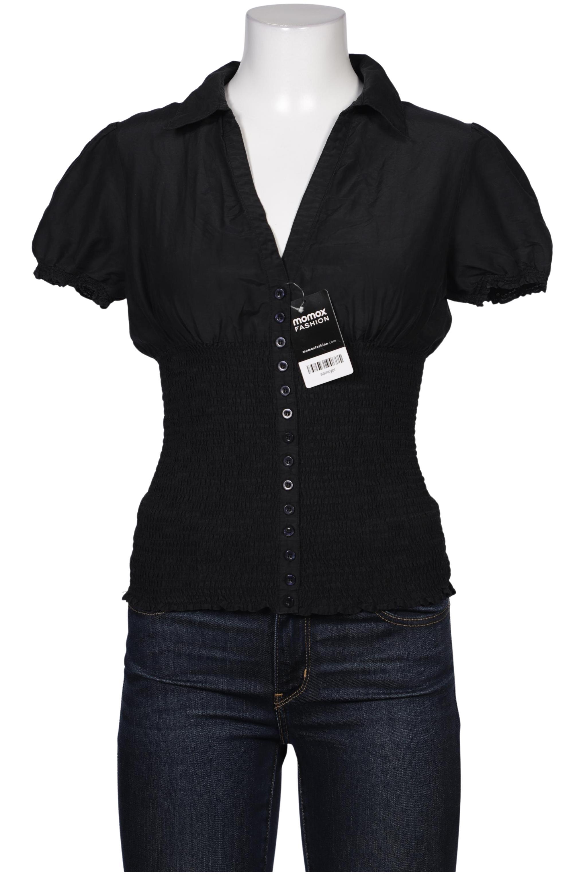 

Hallhuber Damen Bluse, schwarz, Gr. 38