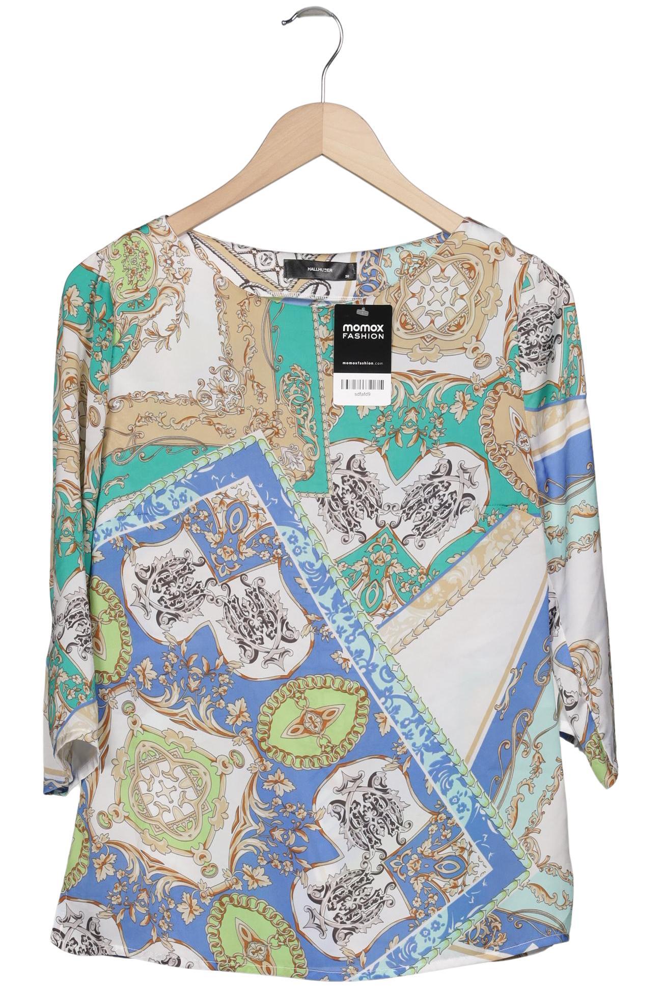 

Hallhuber Damen Bluse, mehrfarbig, Gr. 36