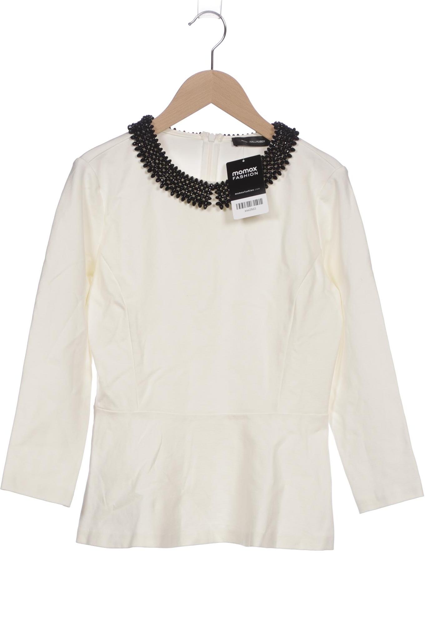 

Hallhuber Damen Bluse, cremeweiß, Gr. 36