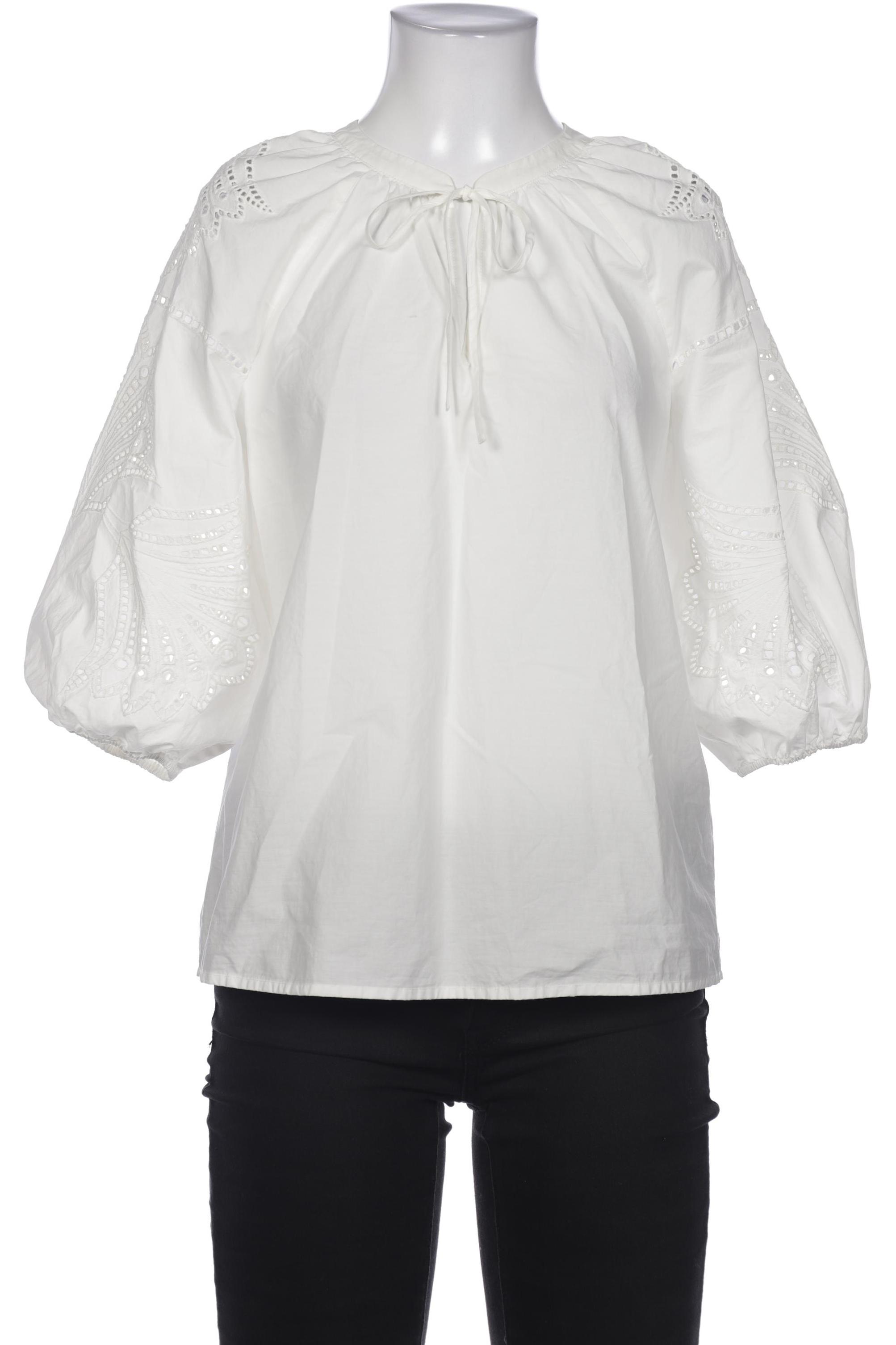 

Hallhuber Damen Bluse, weiß, Gr. 36