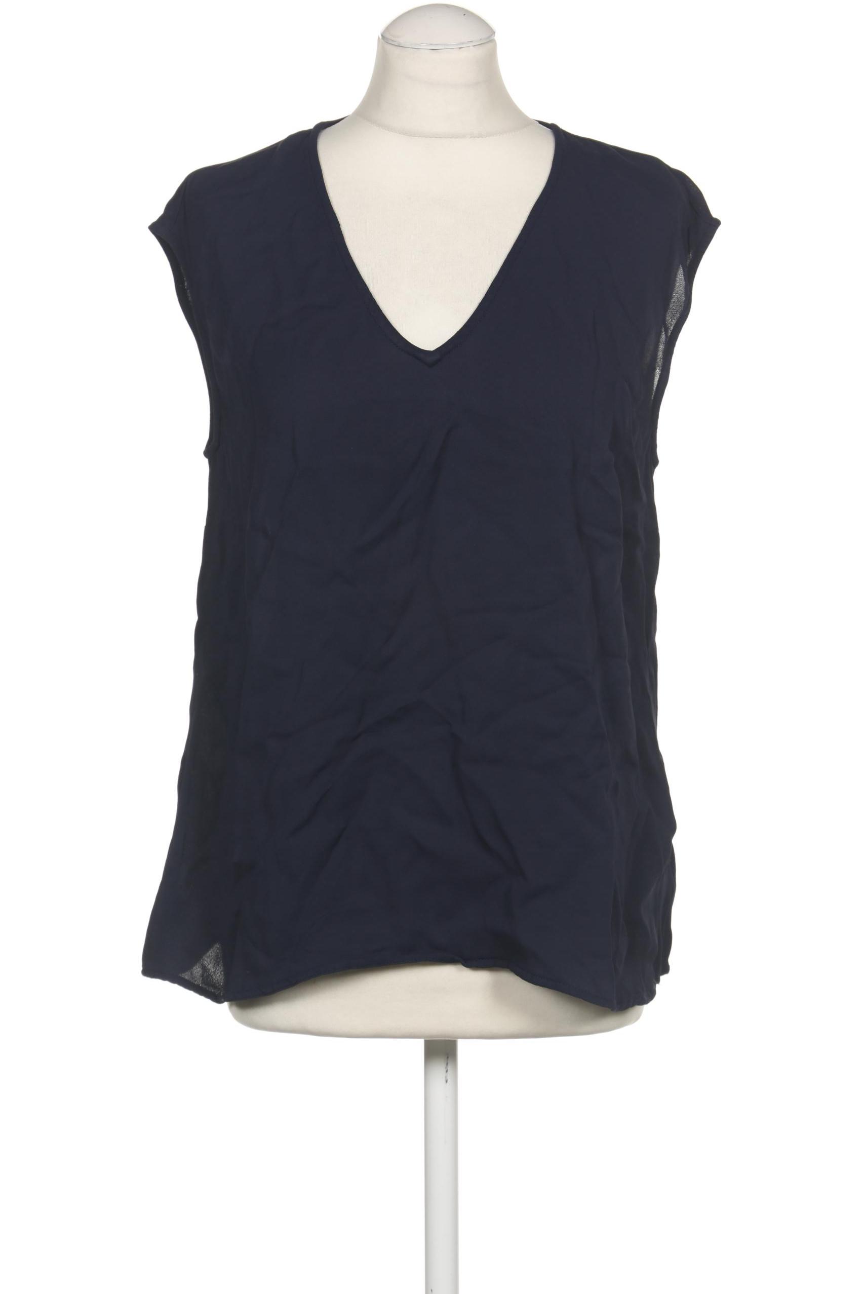 

Hallhuber Damen Bluse, marineblau, Gr. 40
