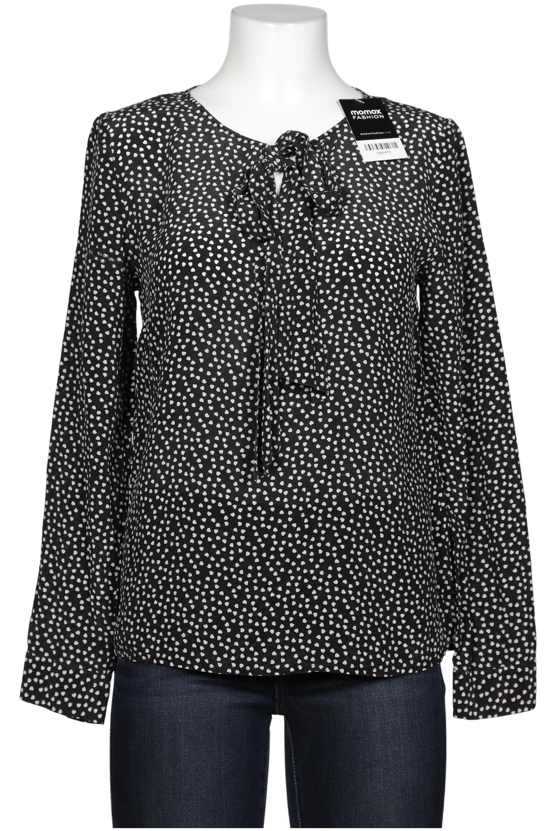 

Hallhuber Damen Bluse, schwarz, Gr. 38