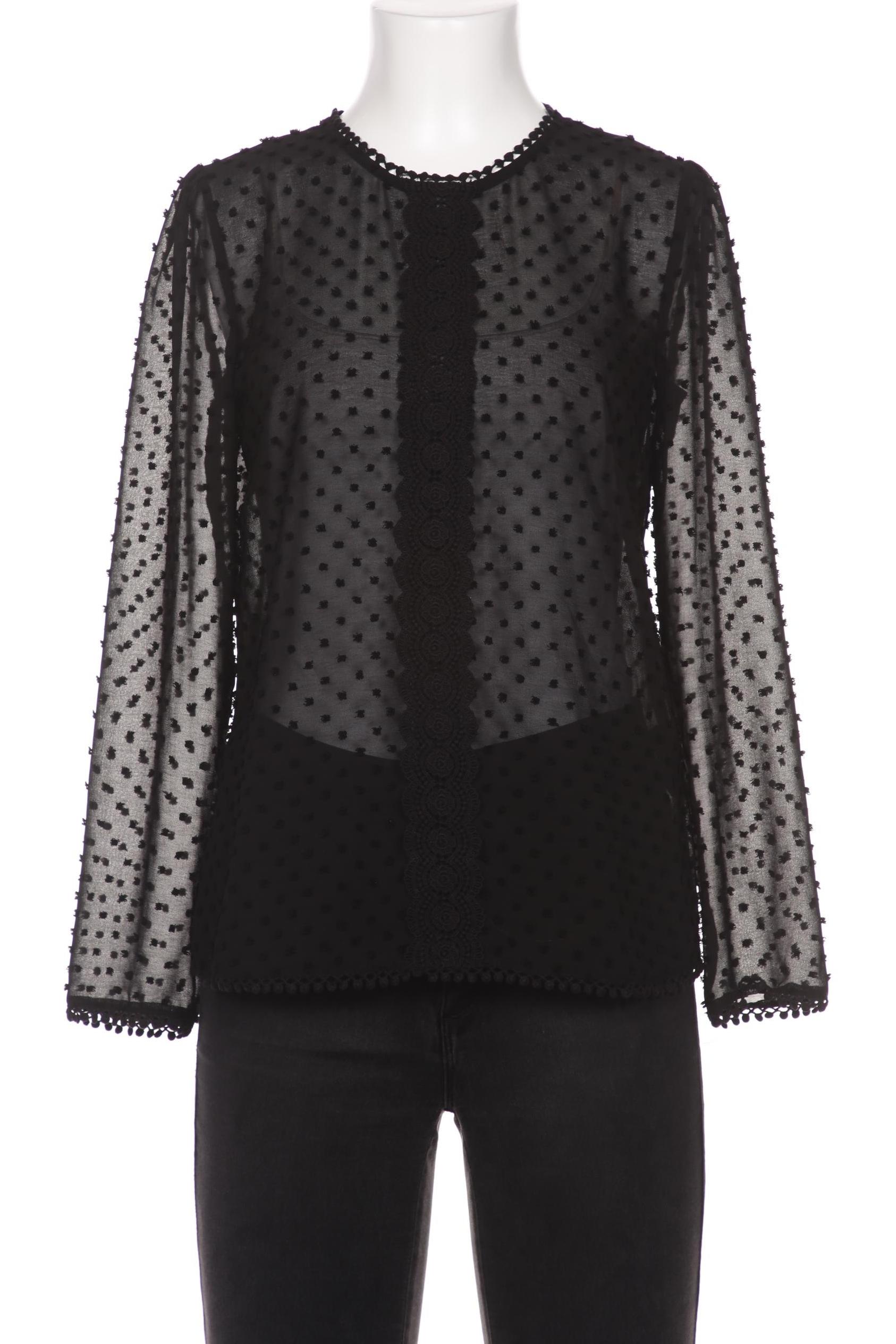 

Hallhuber Damen Bluse, schwarz, Gr. 36