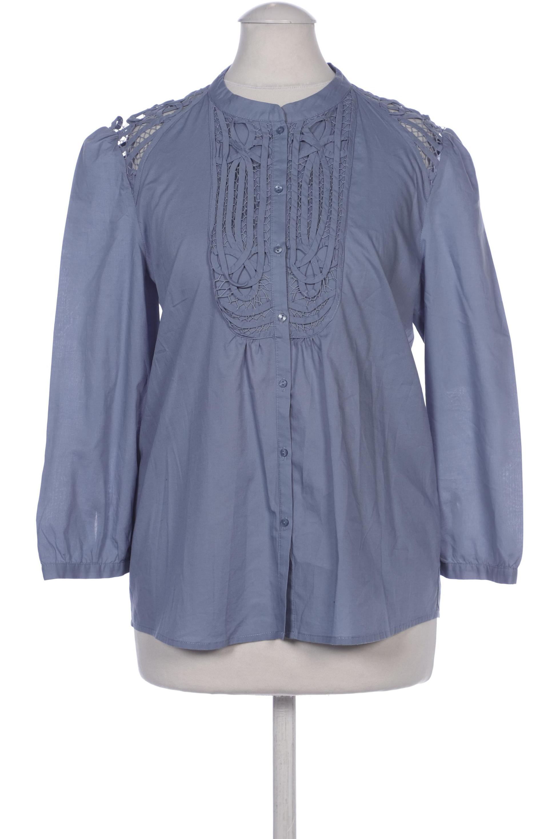 

Hallhuber Damen Bluse, blau, Gr. 34