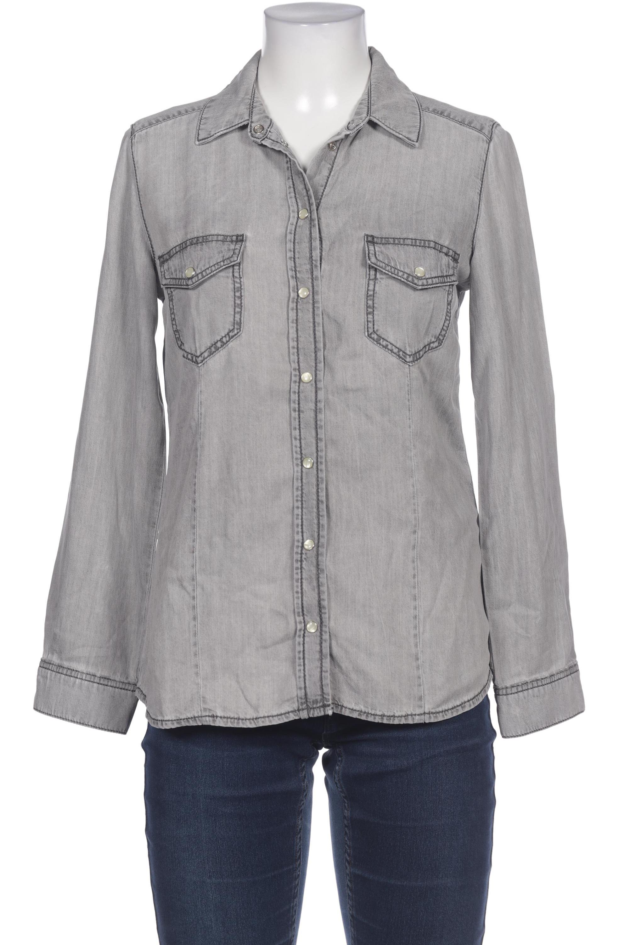 

Hallhuber Damen Bluse, grau, Gr. 38