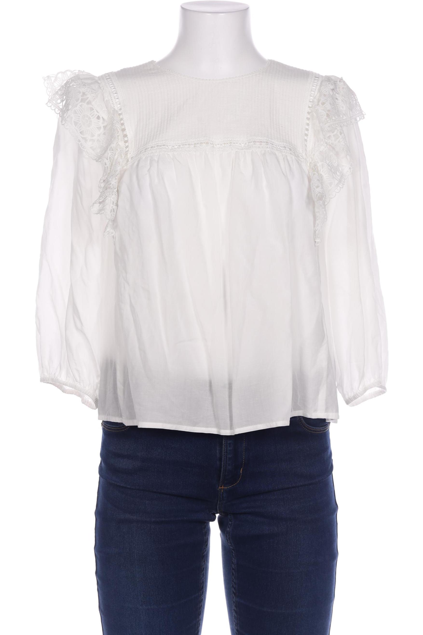 

Hallhuber Damen Bluse, weiß, Gr. 42