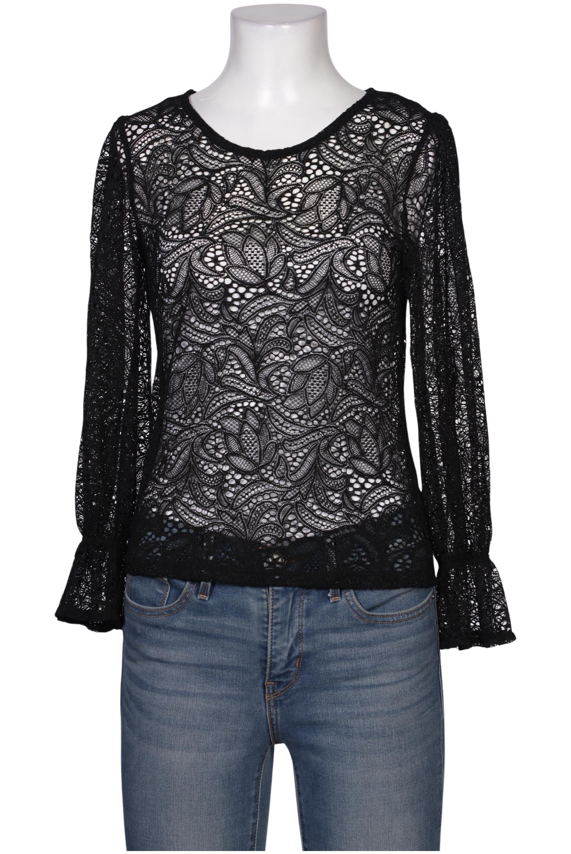 

Hallhuber Damen Bluse, schwarz, Gr. 34