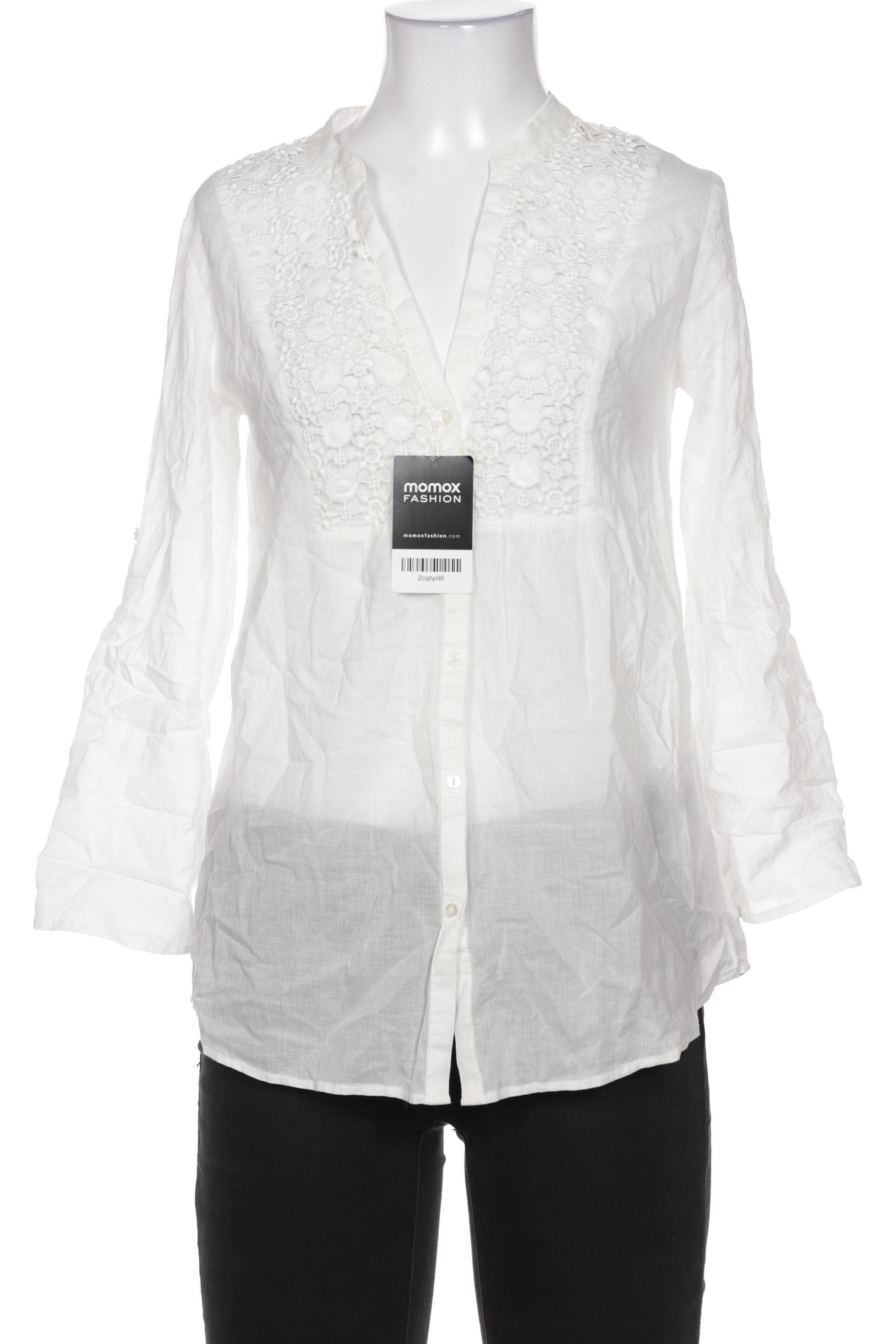 

Hallhuber Damen Bluse, weiß, Gr. 36