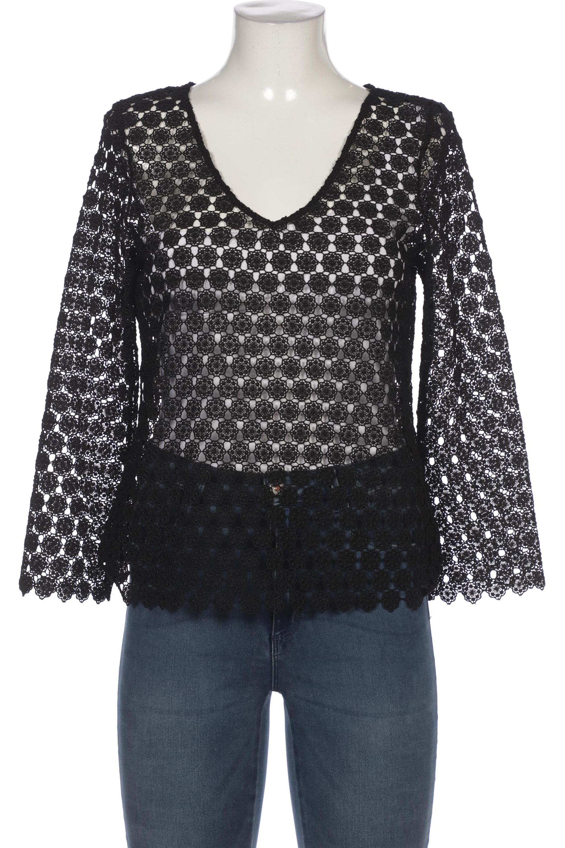 

Hallhuber Damen Bluse, schwarz, Gr. 38