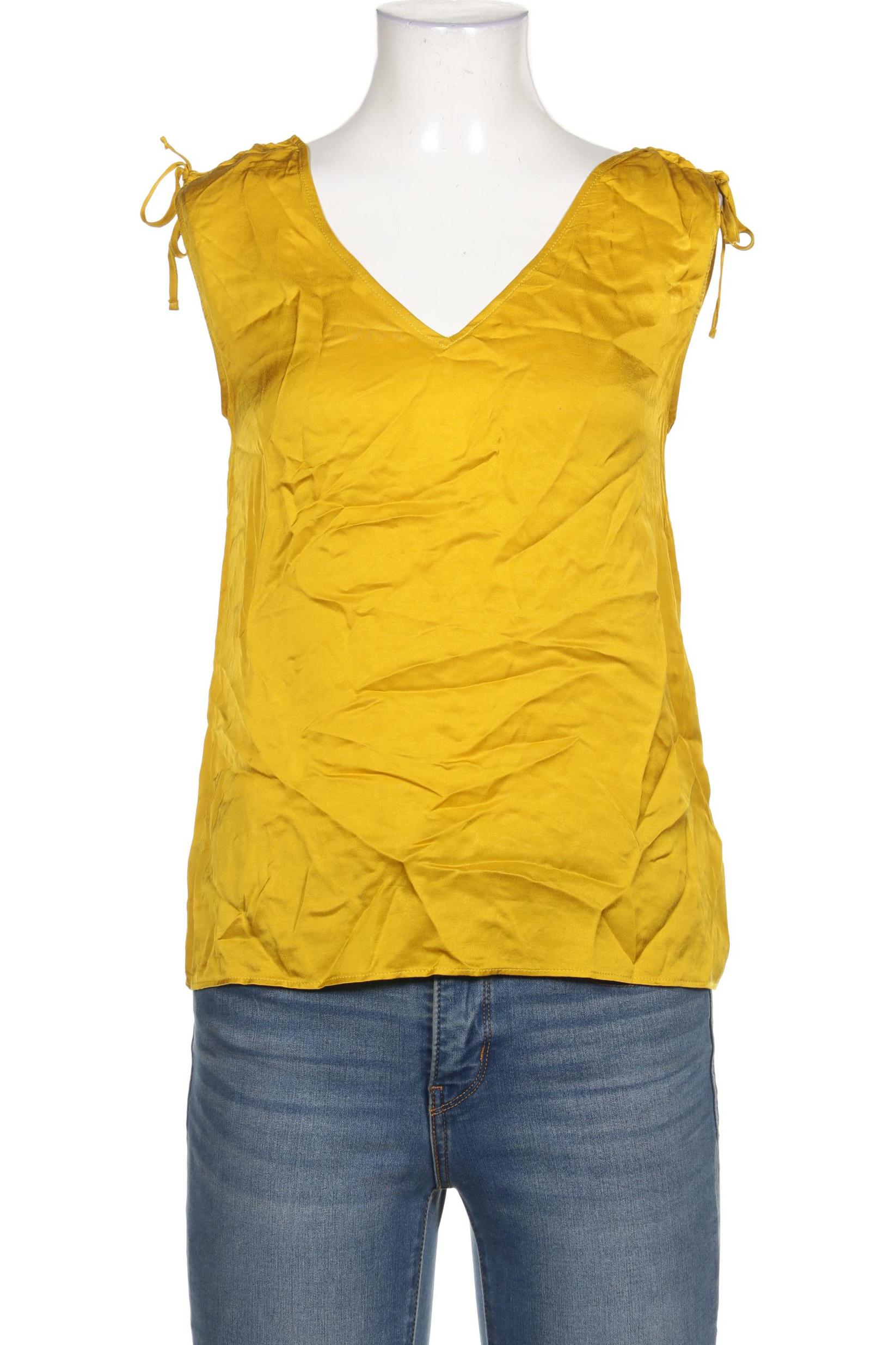 

Hallhuber Damen Bluse, gelb, Gr. 34