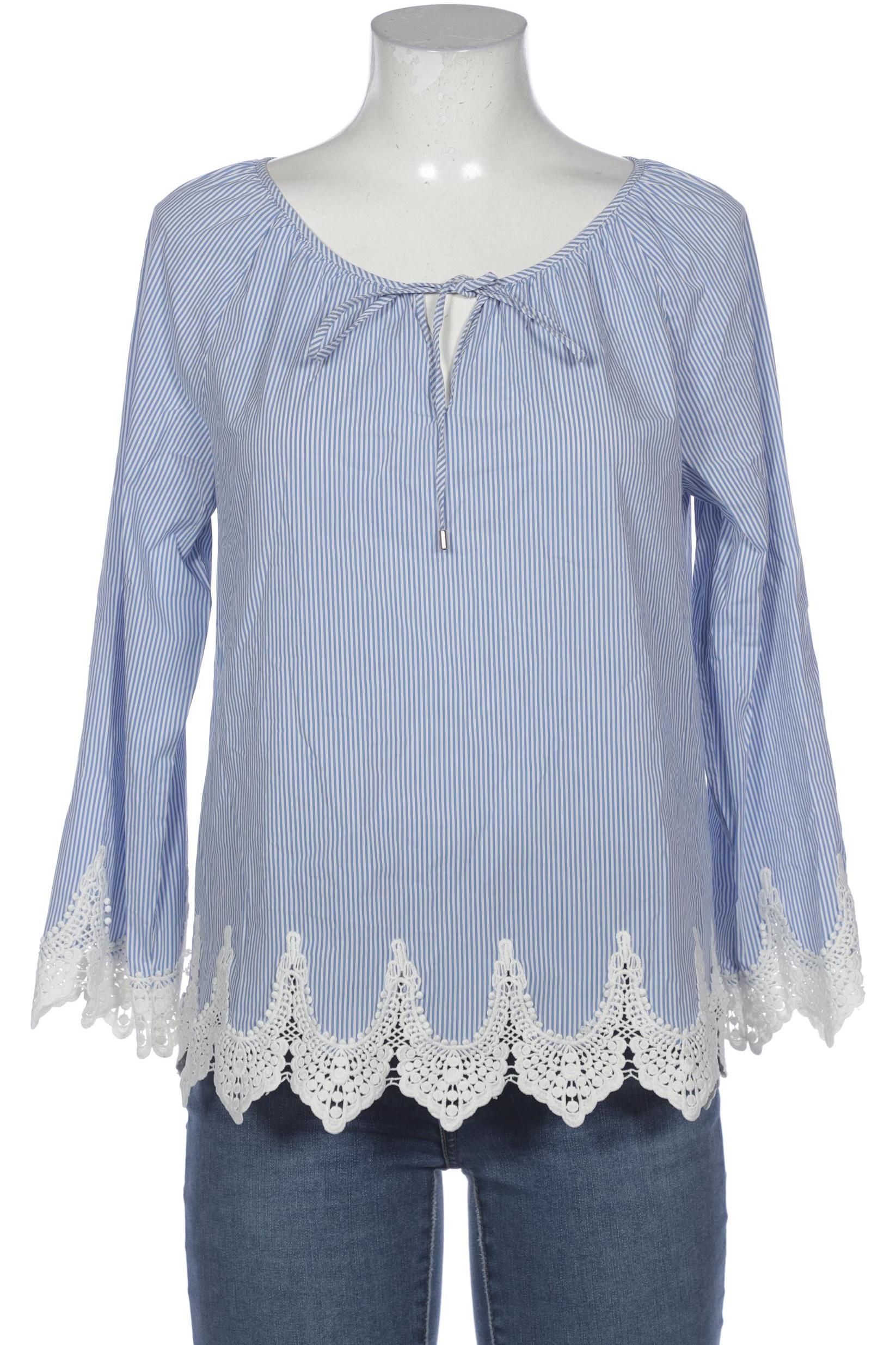 

Hallhuber Damen Bluse, blau, Gr. 40