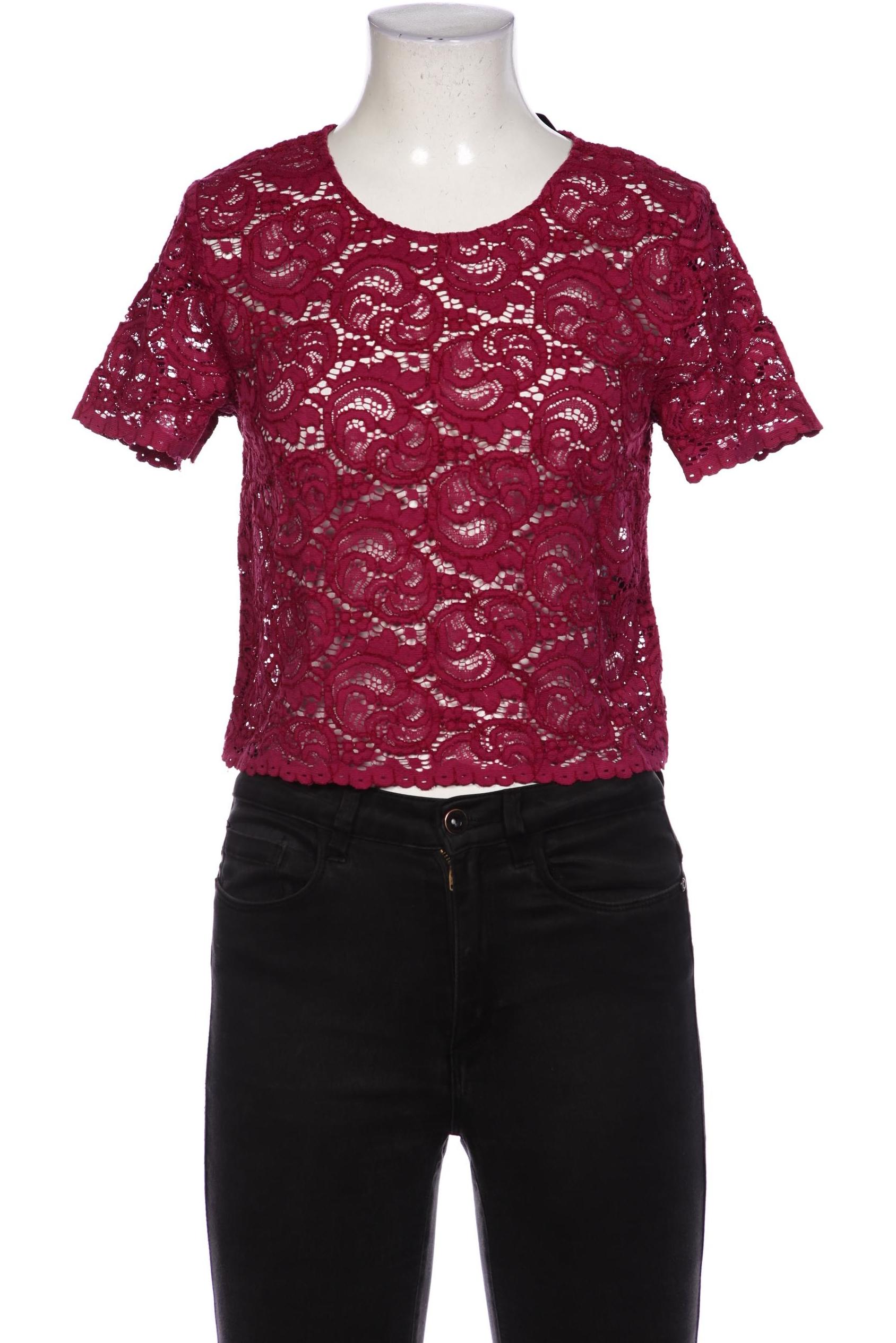 

Hallhuber Damen Bluse, bordeaux, Gr. 36