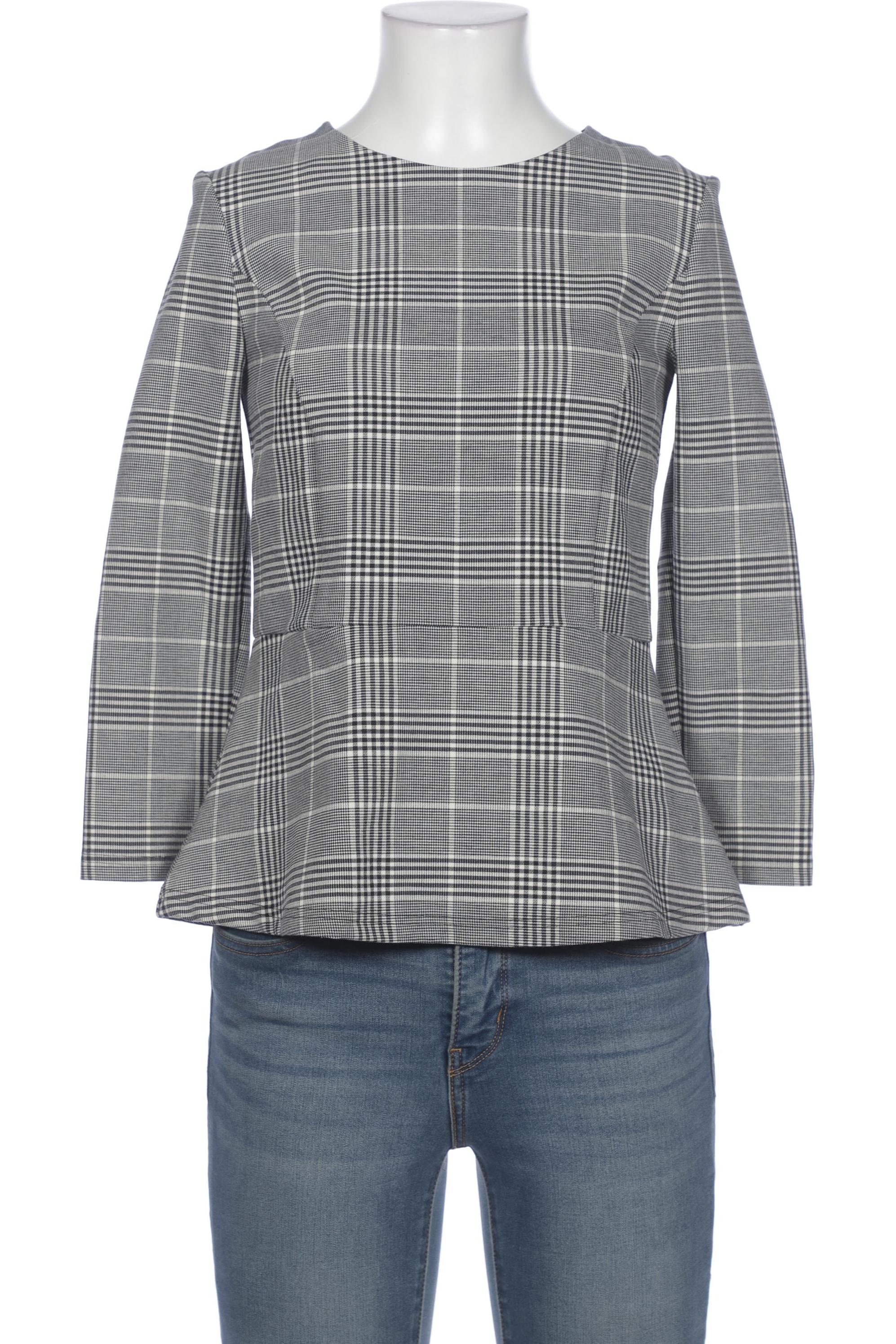 

Hallhuber Damen Bluse, grau, Gr. 34