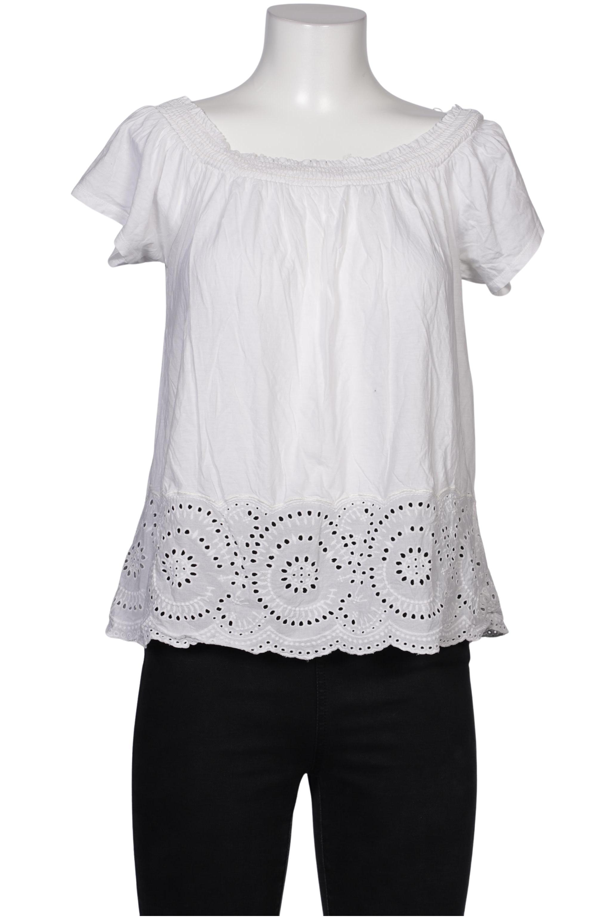 

Hallhuber Damen Bluse, weiß, Gr. 42