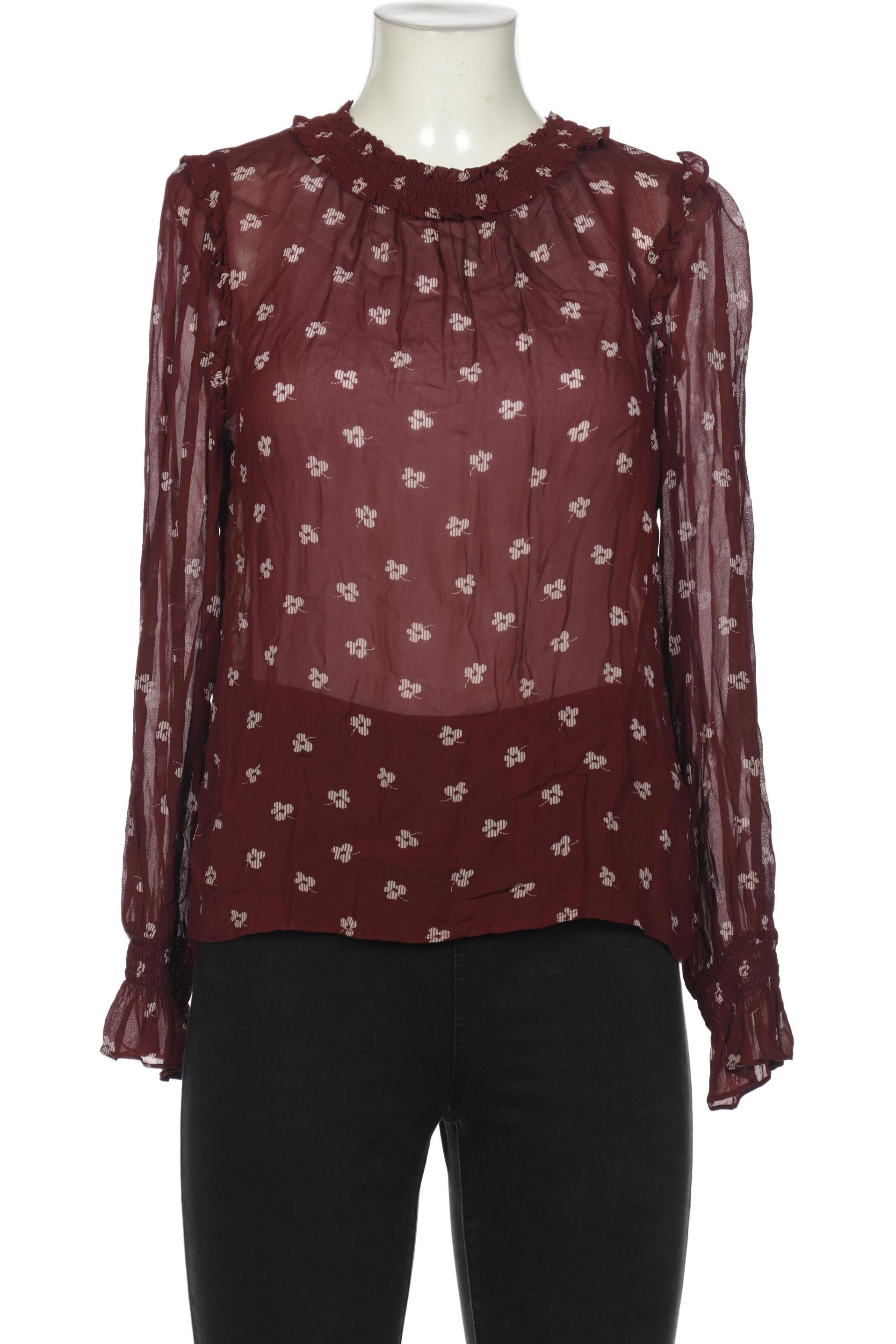 

Hallhuber Damen Bluse, bordeaux, Gr. 40