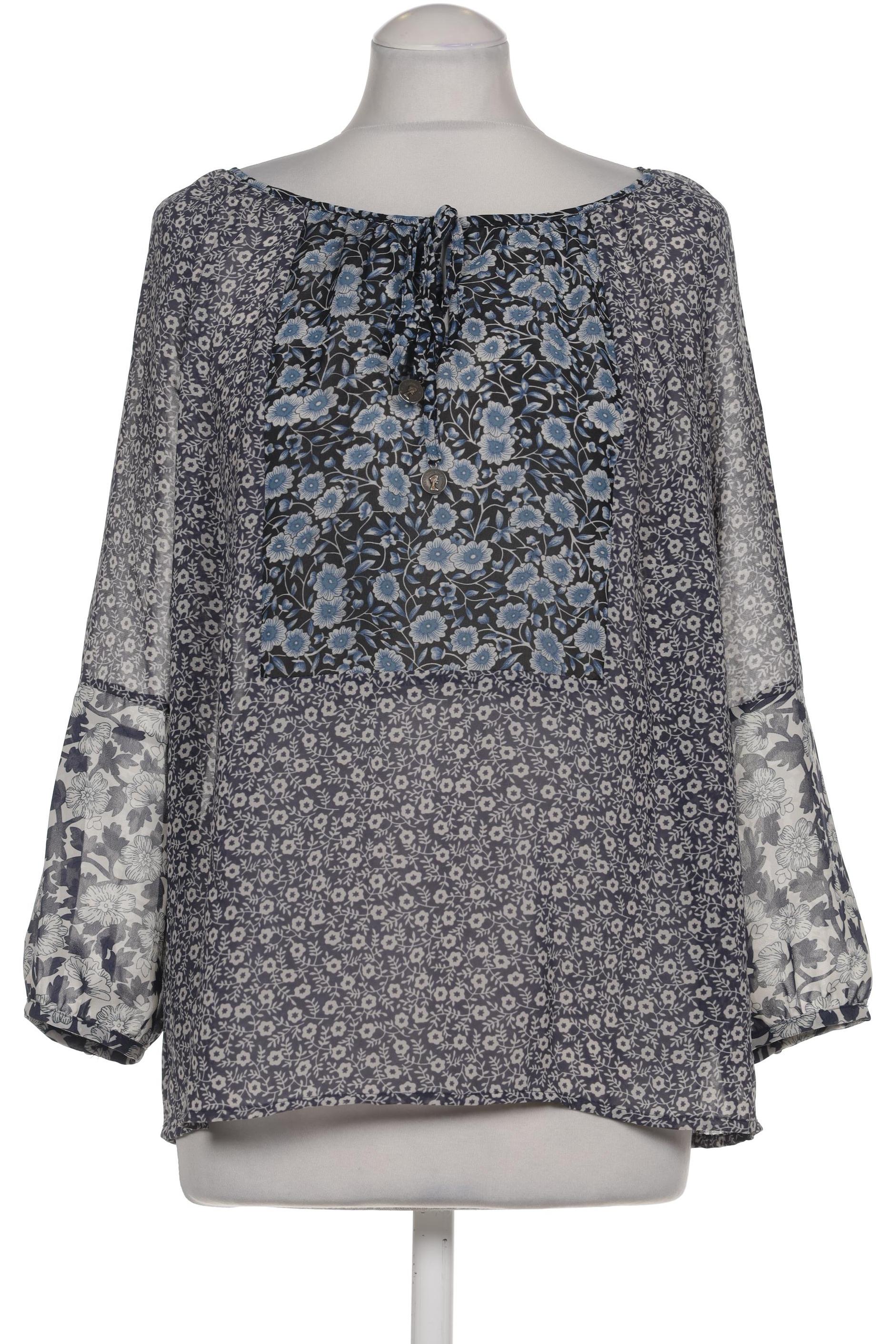 

Hallhuber Damen Bluse, marineblau, Gr. 36