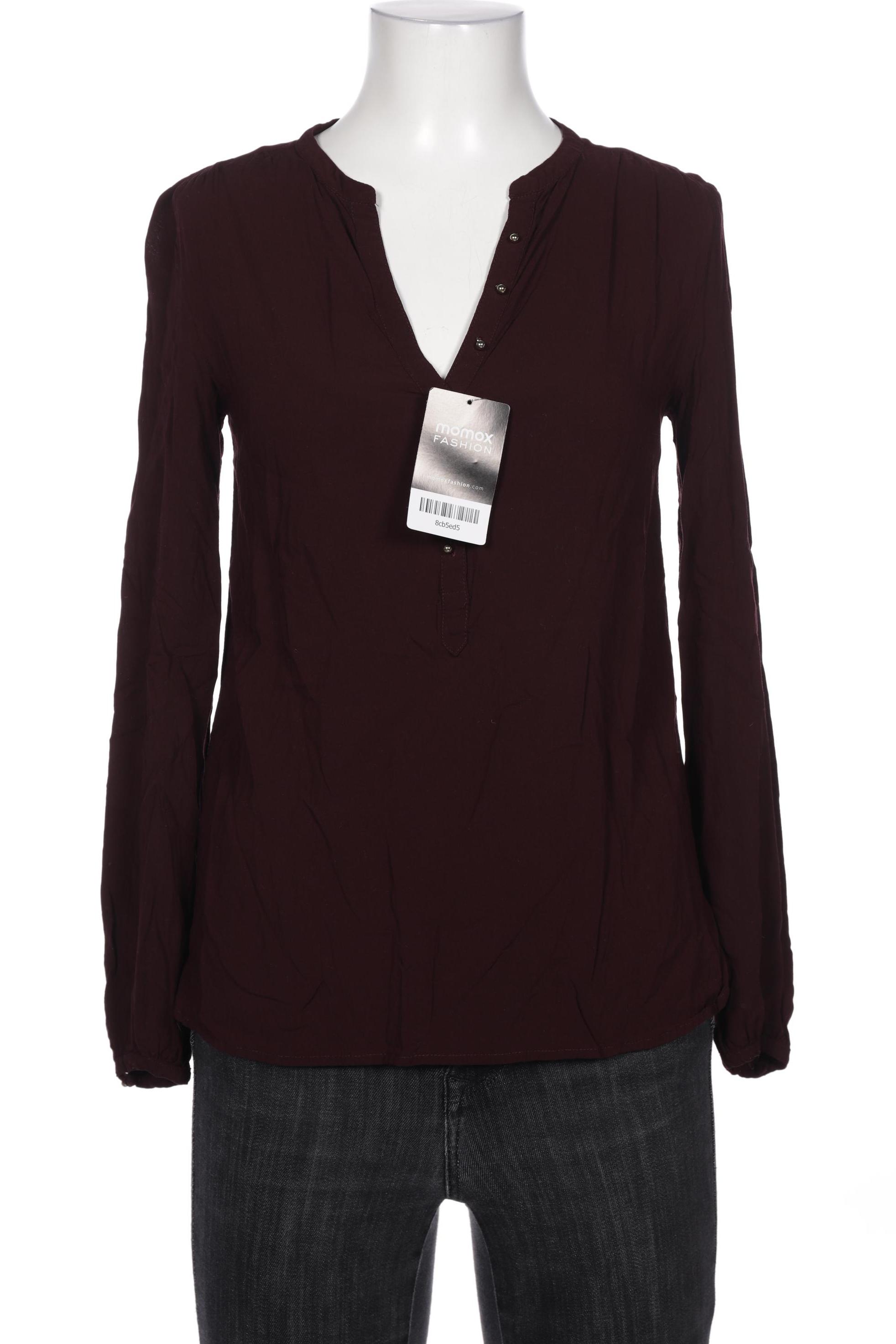 

Hallhuber Damen Bluse, bordeaux, Gr. 34