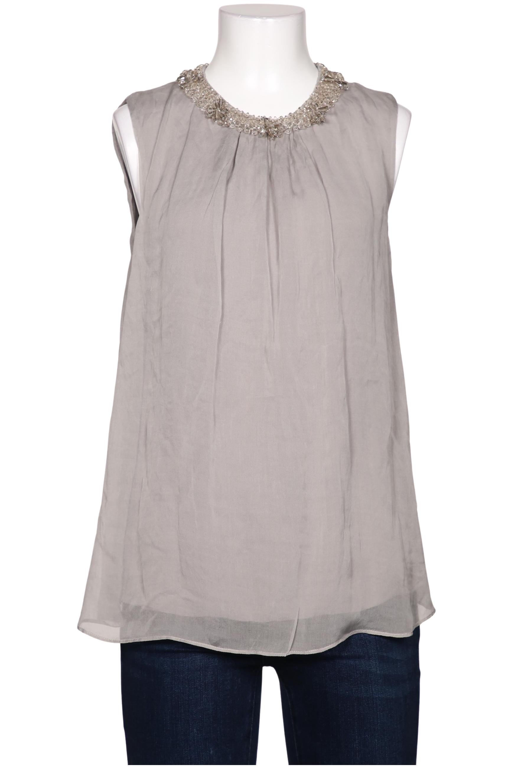 

Hallhuber Damen Bluse, grau, Gr. 38