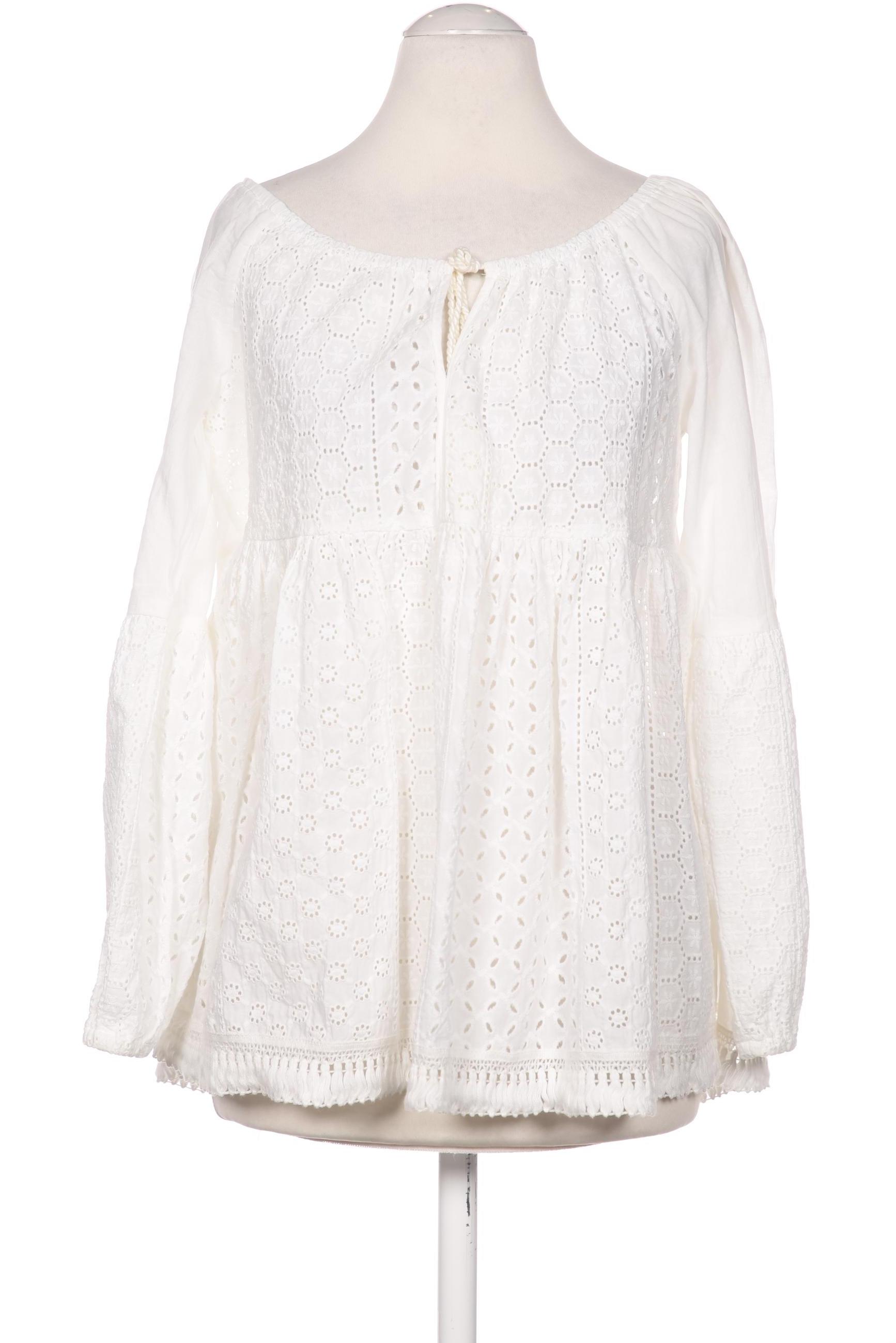 

Hallhuber Damen Bluse, cremeweiß, Gr. 34