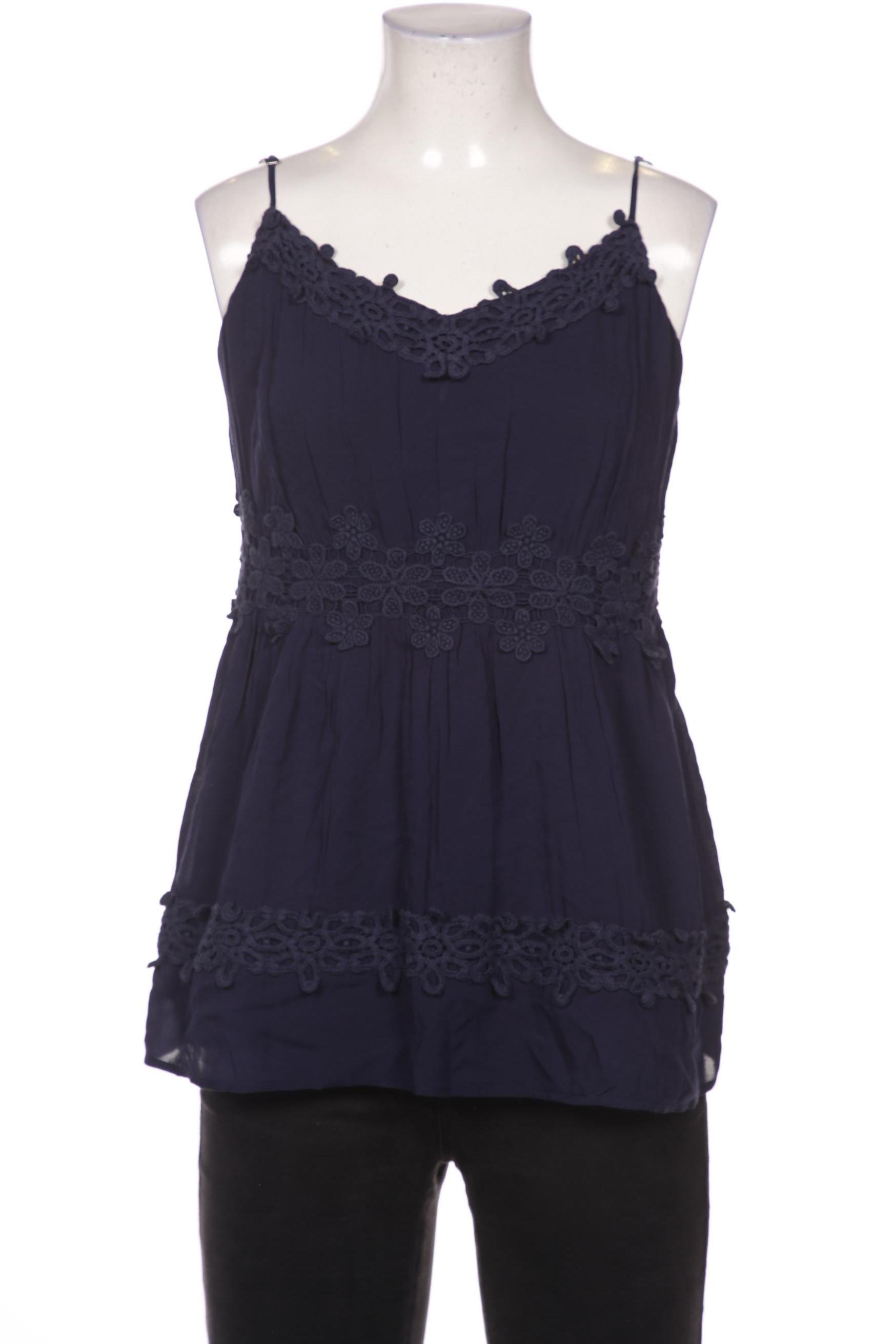 

Hallhuber Damen Bluse, marineblau, Gr. 38