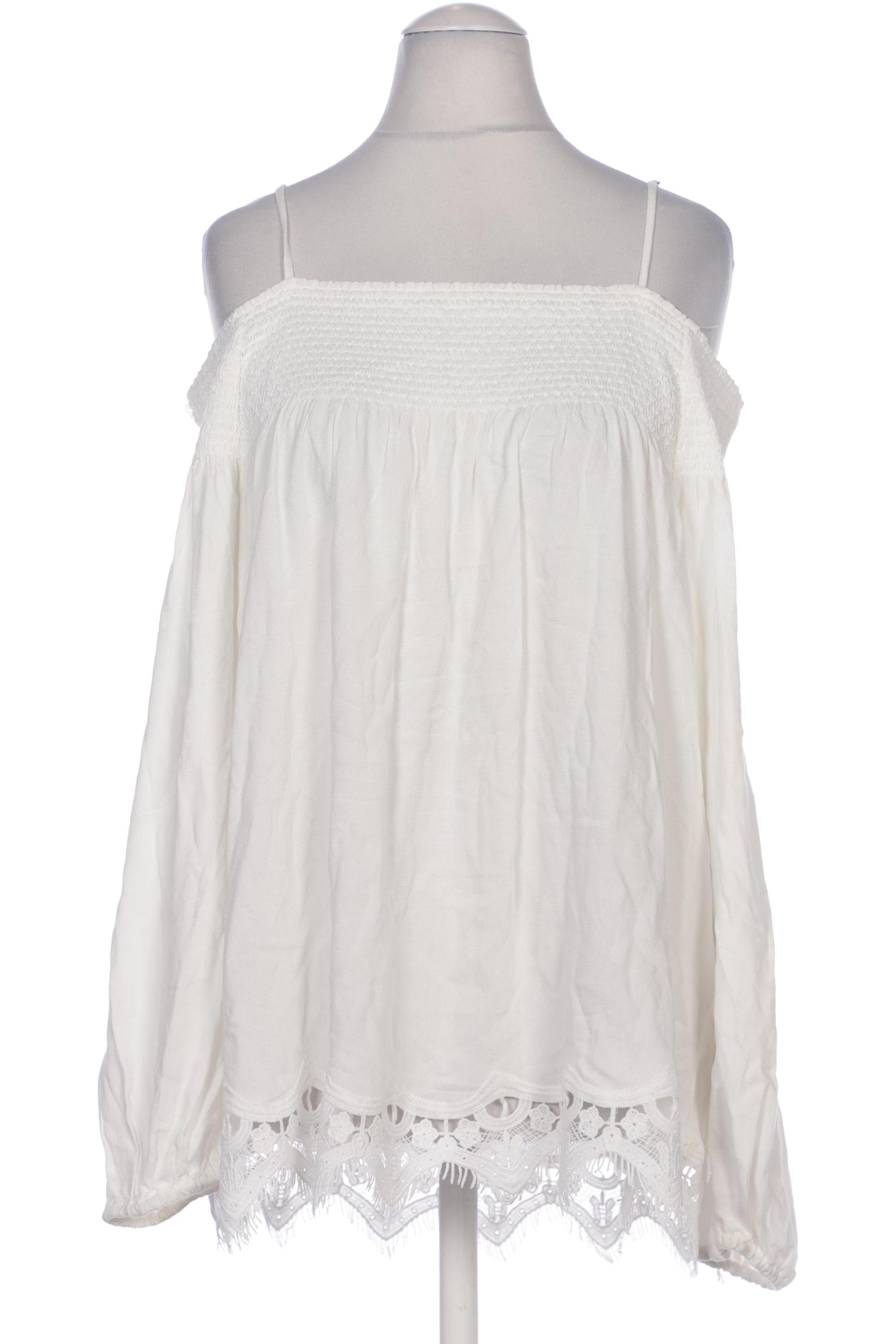 

Hallhuber Damen Bluse, cremeweiß, Gr. 38