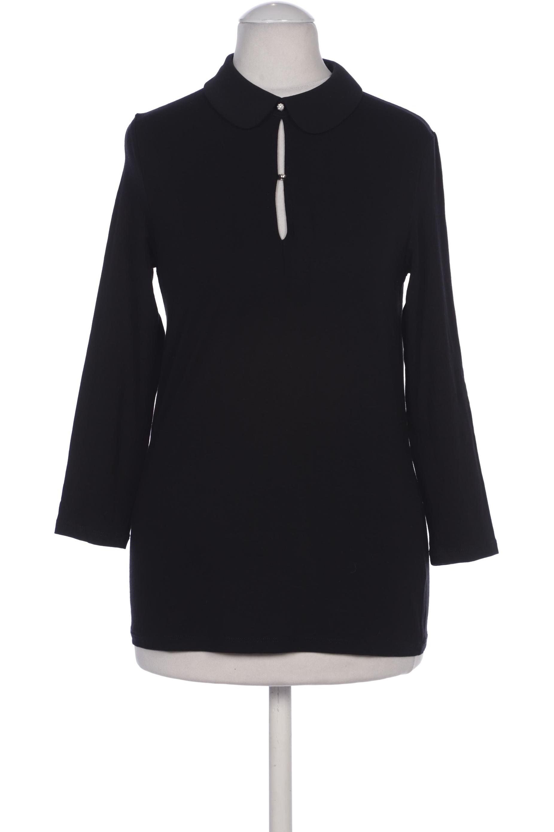 

Hallhuber Damen Bluse, schwarz, Gr. 34