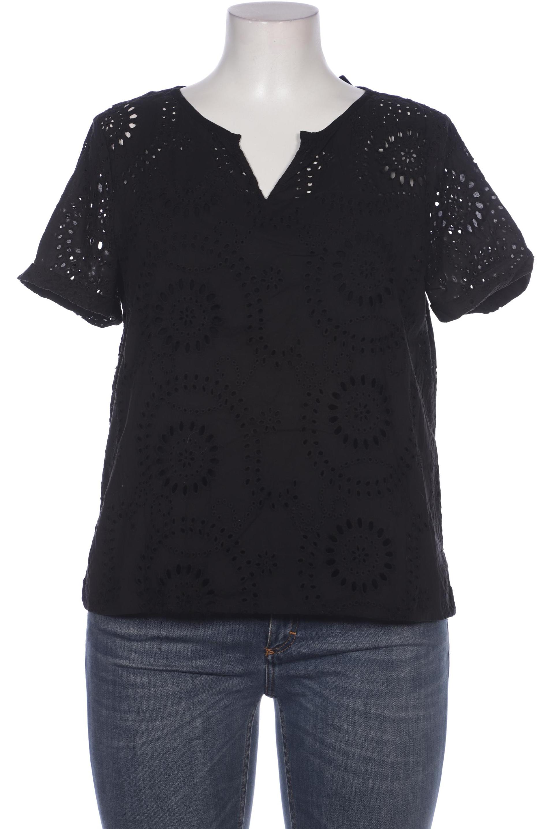 

Hallhuber Damen Bluse, schwarz, Gr. 42