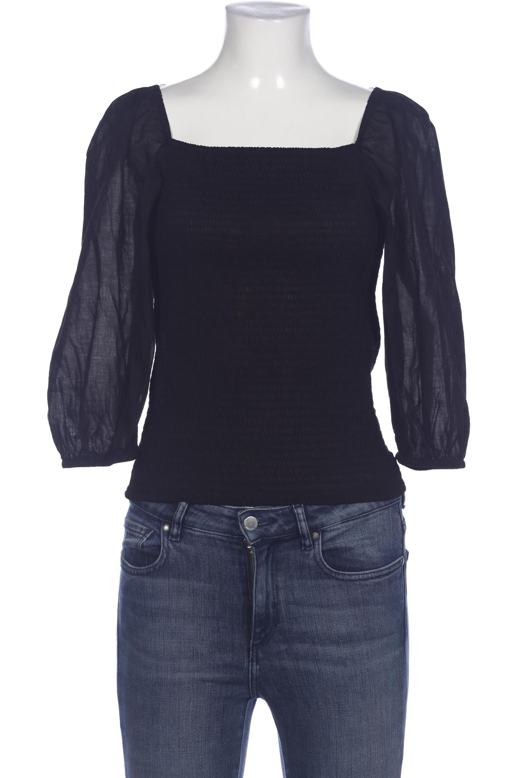 

Hallhuber Damen Bluse, schwarz, Gr. 36