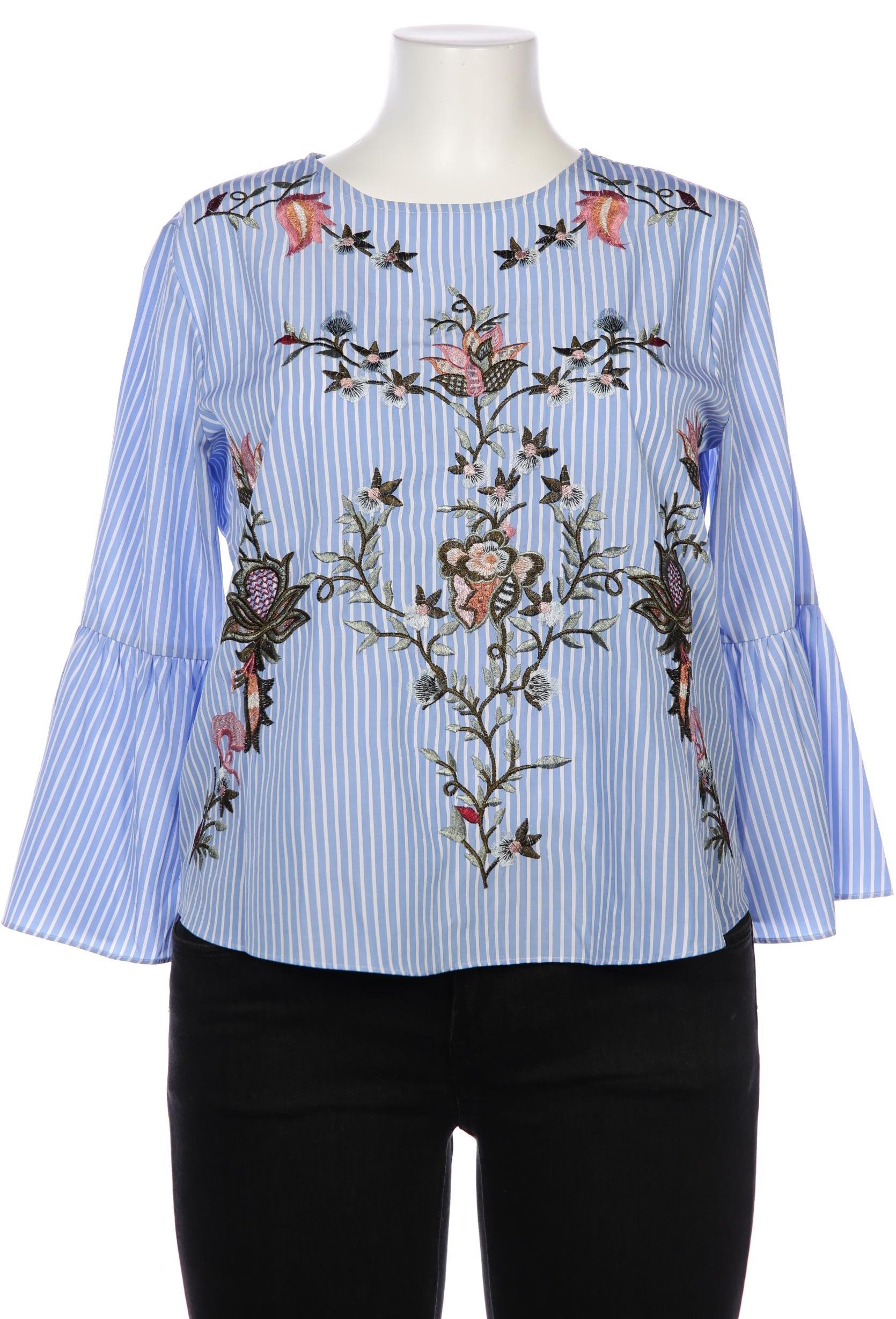 

Hallhuber Damen Bluse, blau, Gr. 42