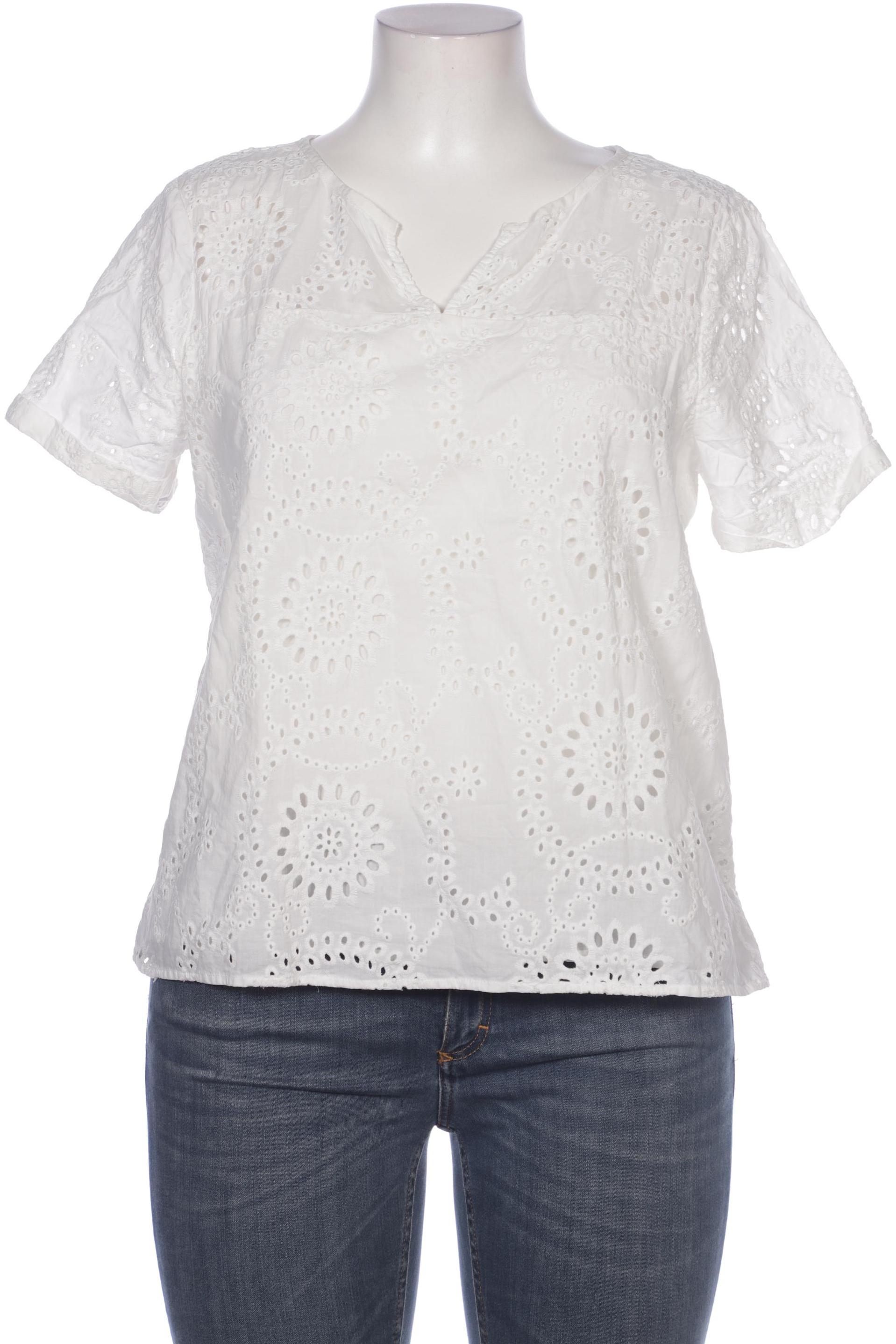 

Hallhuber Damen Bluse, weiß, Gr. 42