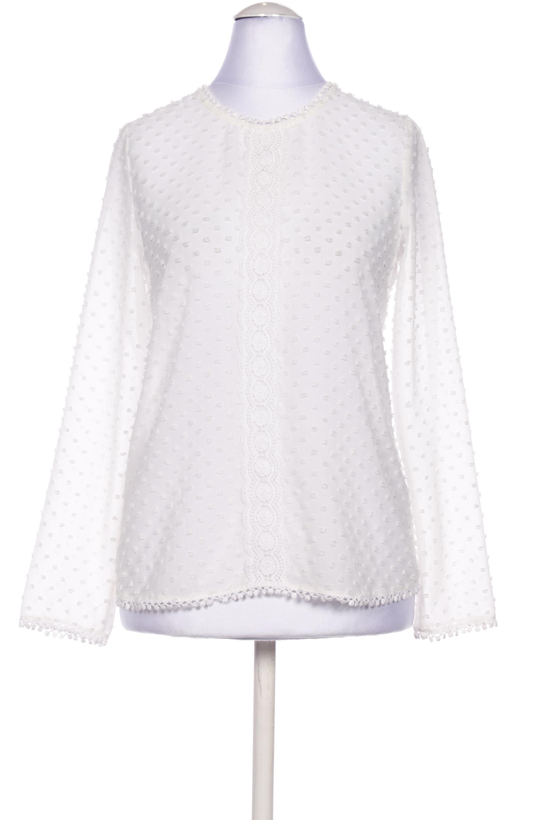 

Hallhuber Damen Bluse, weiß, Gr. 36