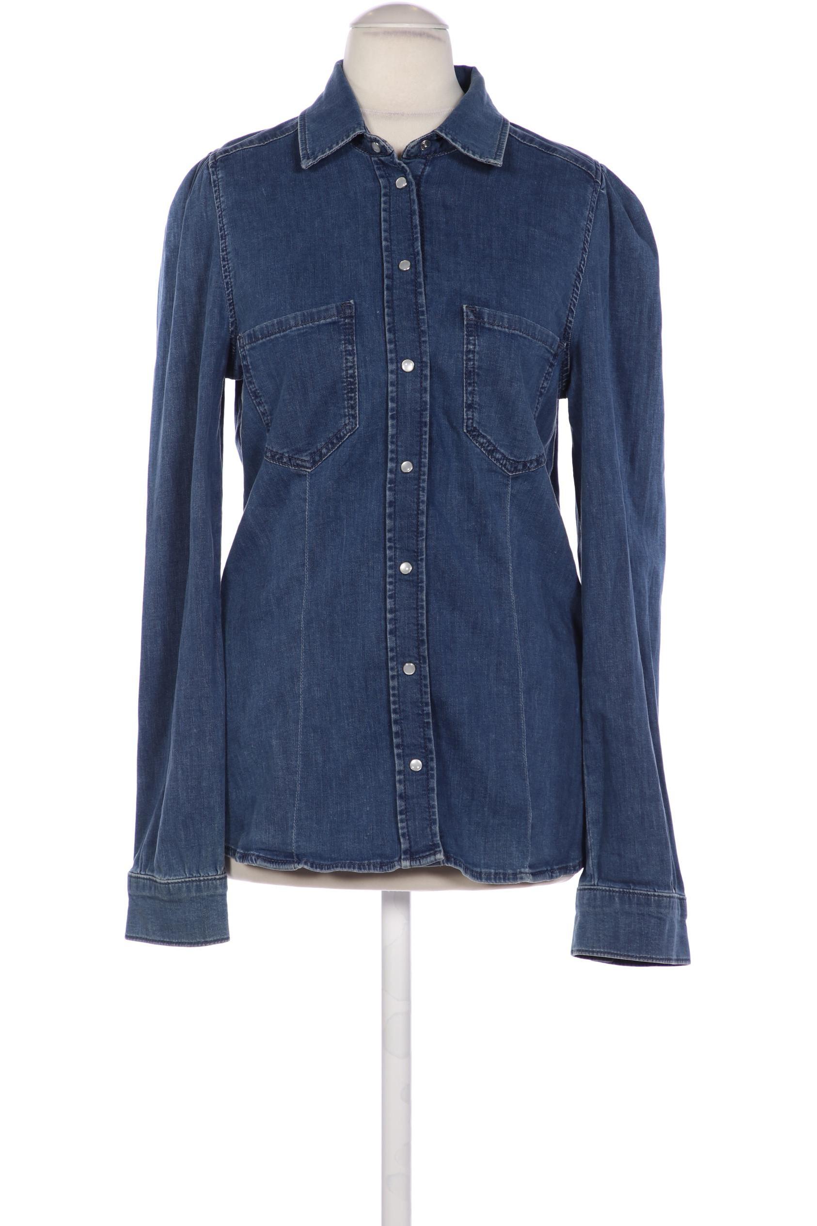 

Hallhuber Damen Bluse, blau, Gr. 36