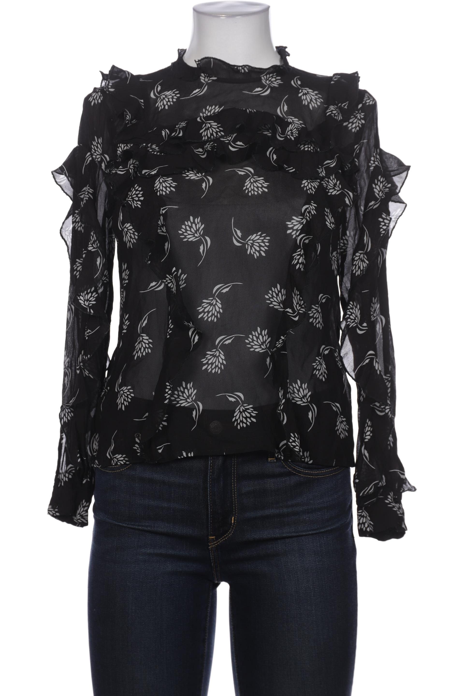 

Hallhuber Damen Bluse, schwarz, Gr. 38