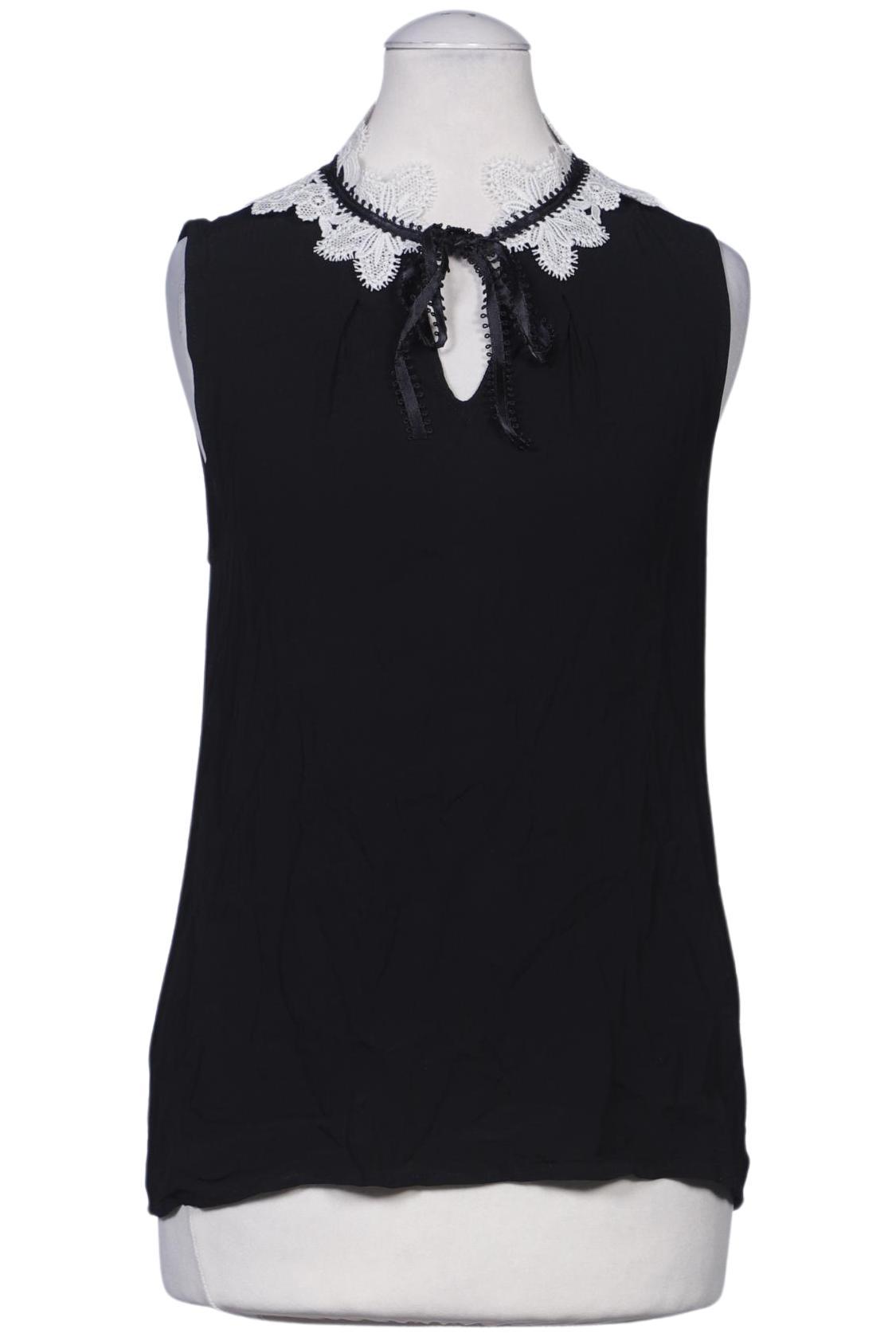 

Hallhuber Damen Bluse, schwarz, Gr. 34