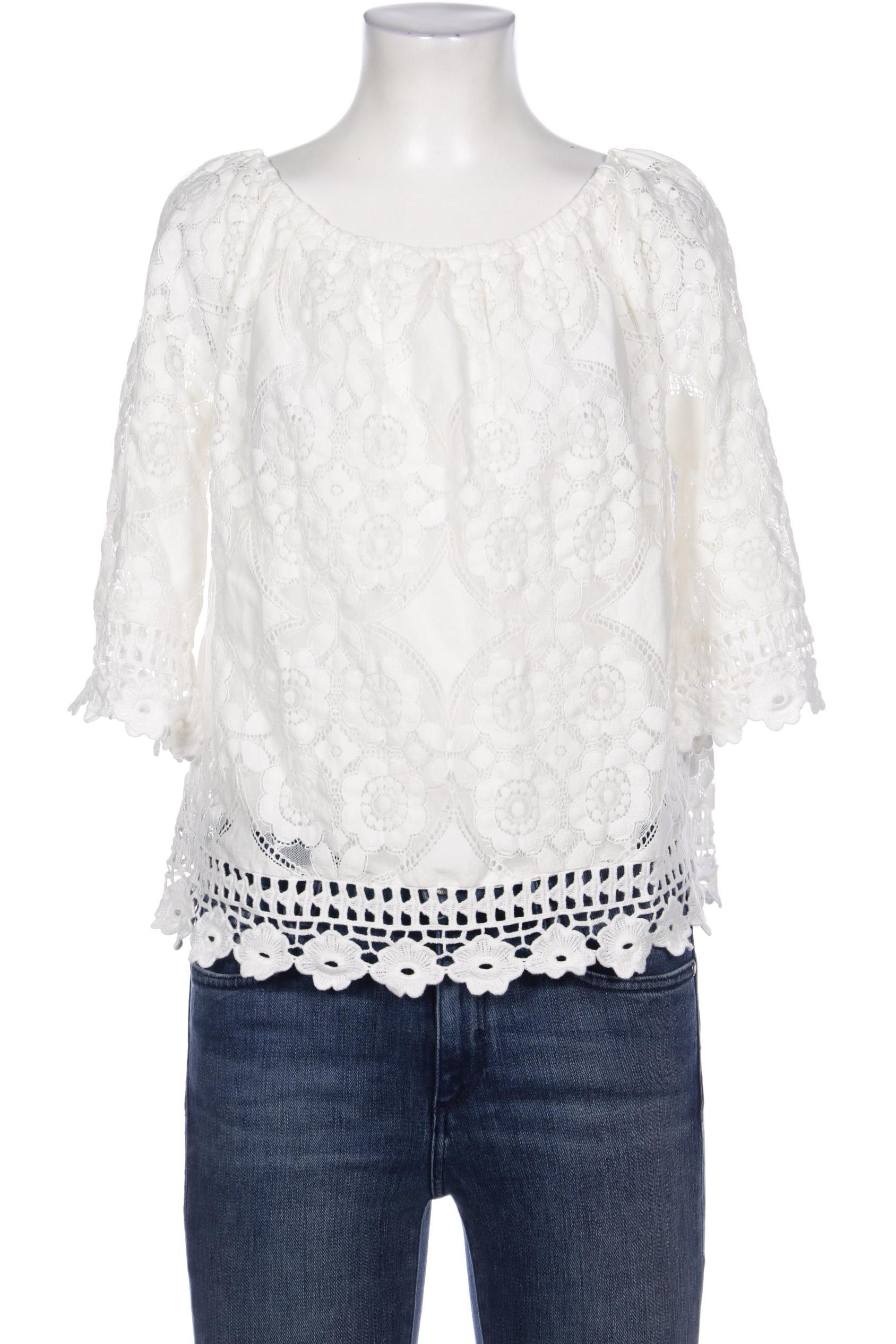 

Hallhuber Damen Bluse, weiß, Gr. 38