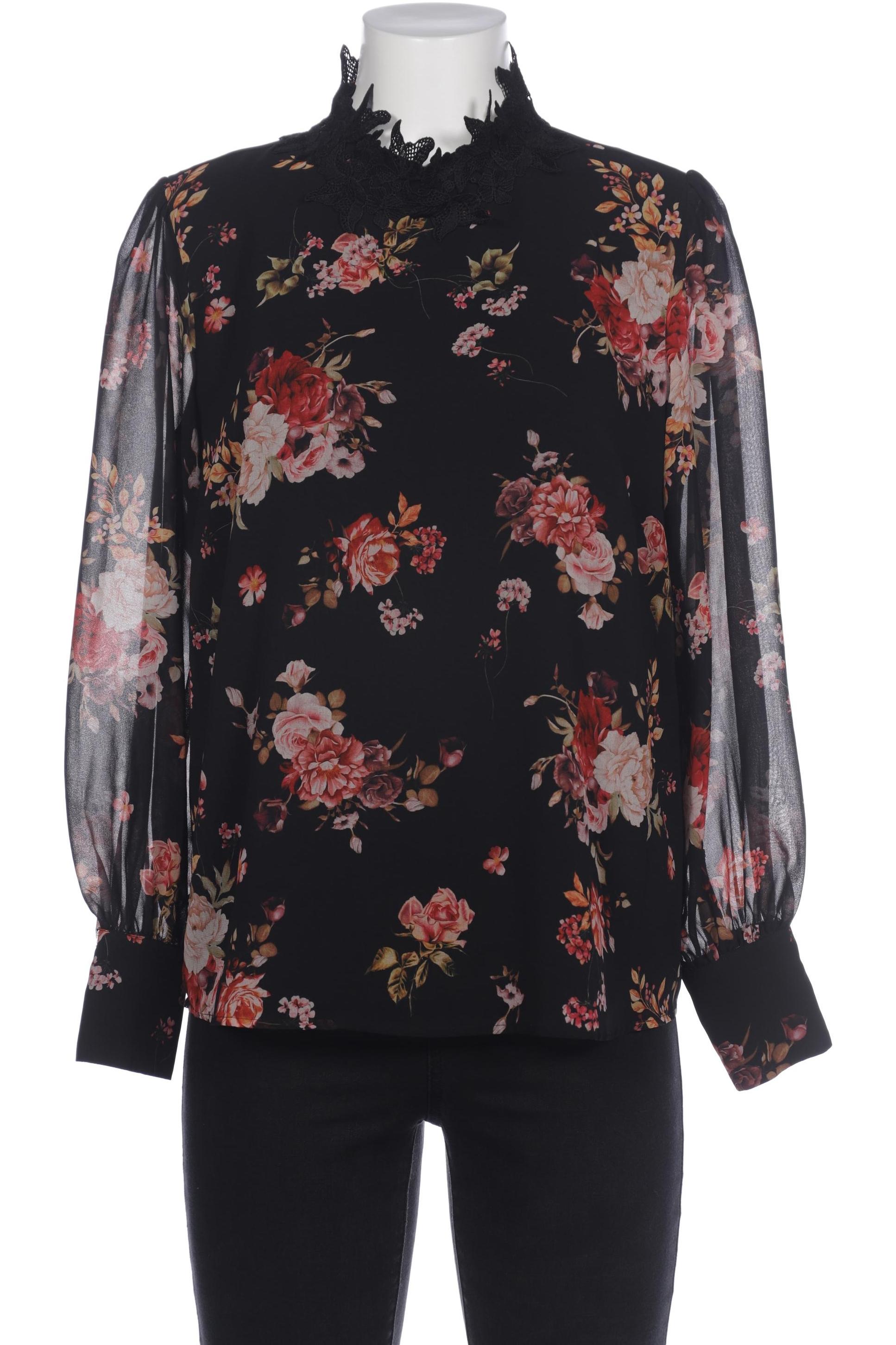 

Hallhuber Damen Bluse, schwarz, Gr. 42