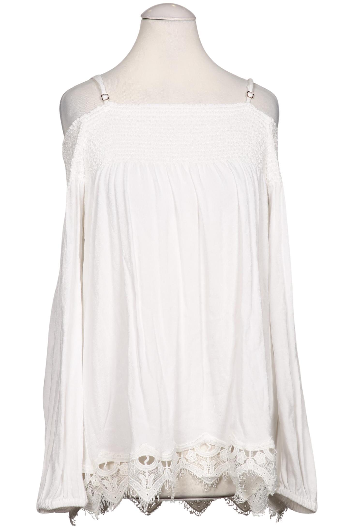

Hallhuber Damen Bluse, weiß, Gr. 34