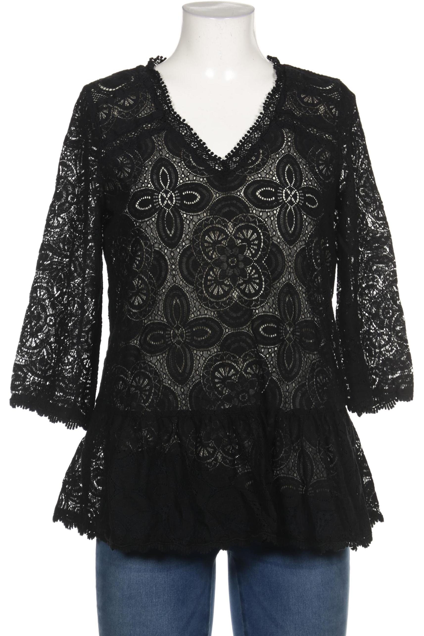 

Hallhuber Damen Bluse, schwarz