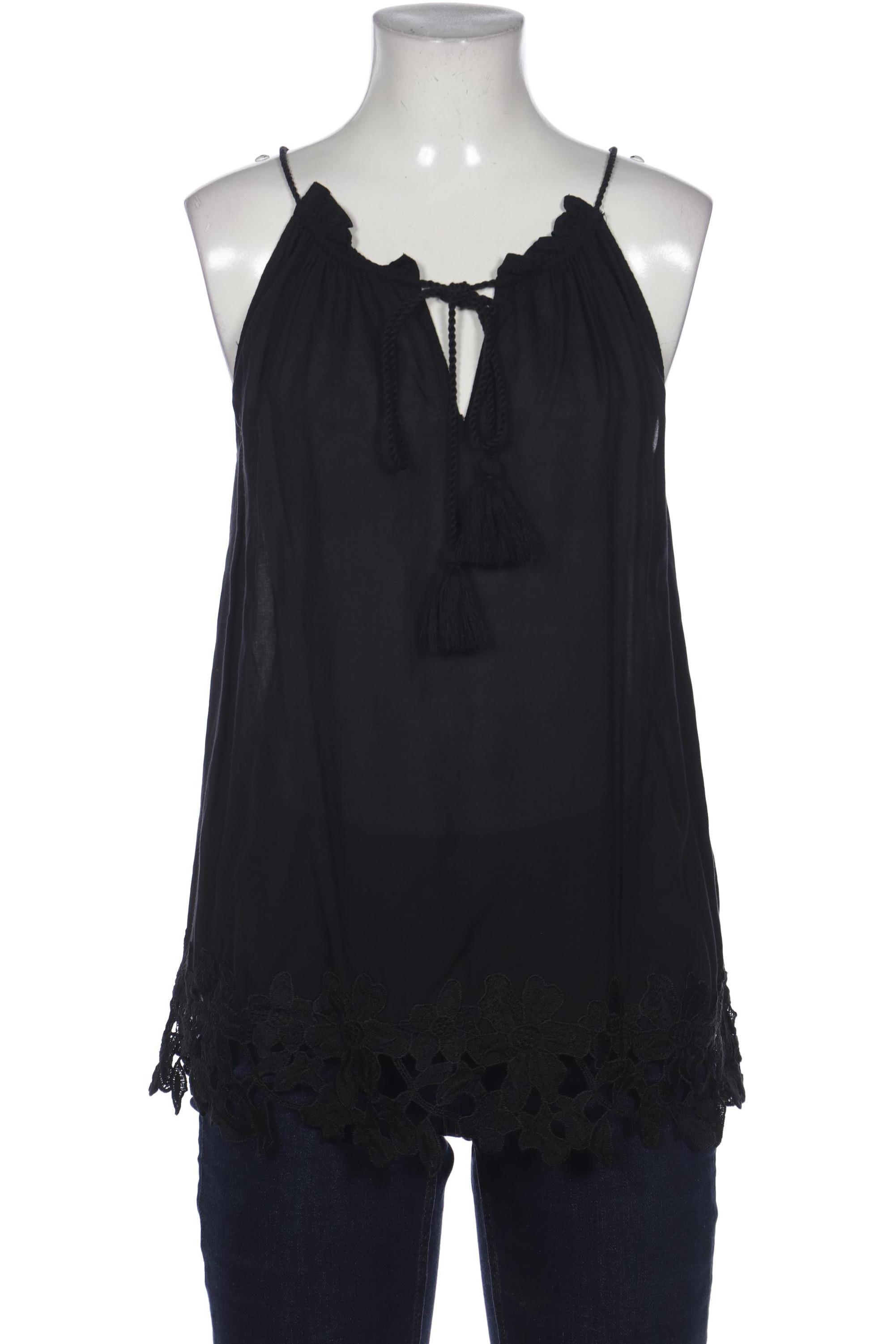 

Hallhuber Damen Bluse, schwarz, Gr. 34