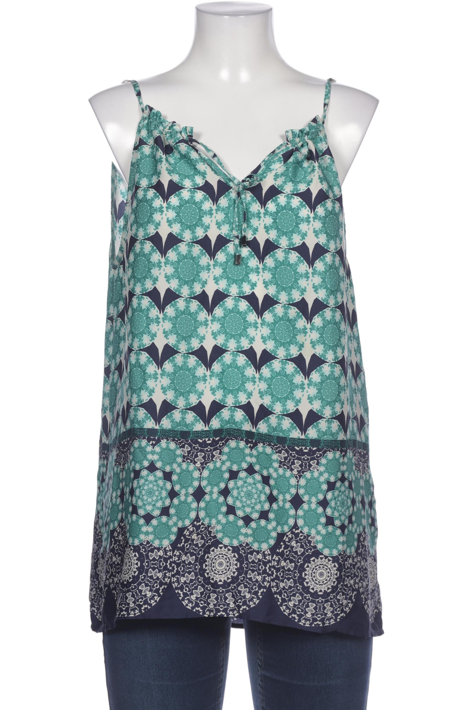 

Hallhuber Damen Bluse, türkis, Gr. 40