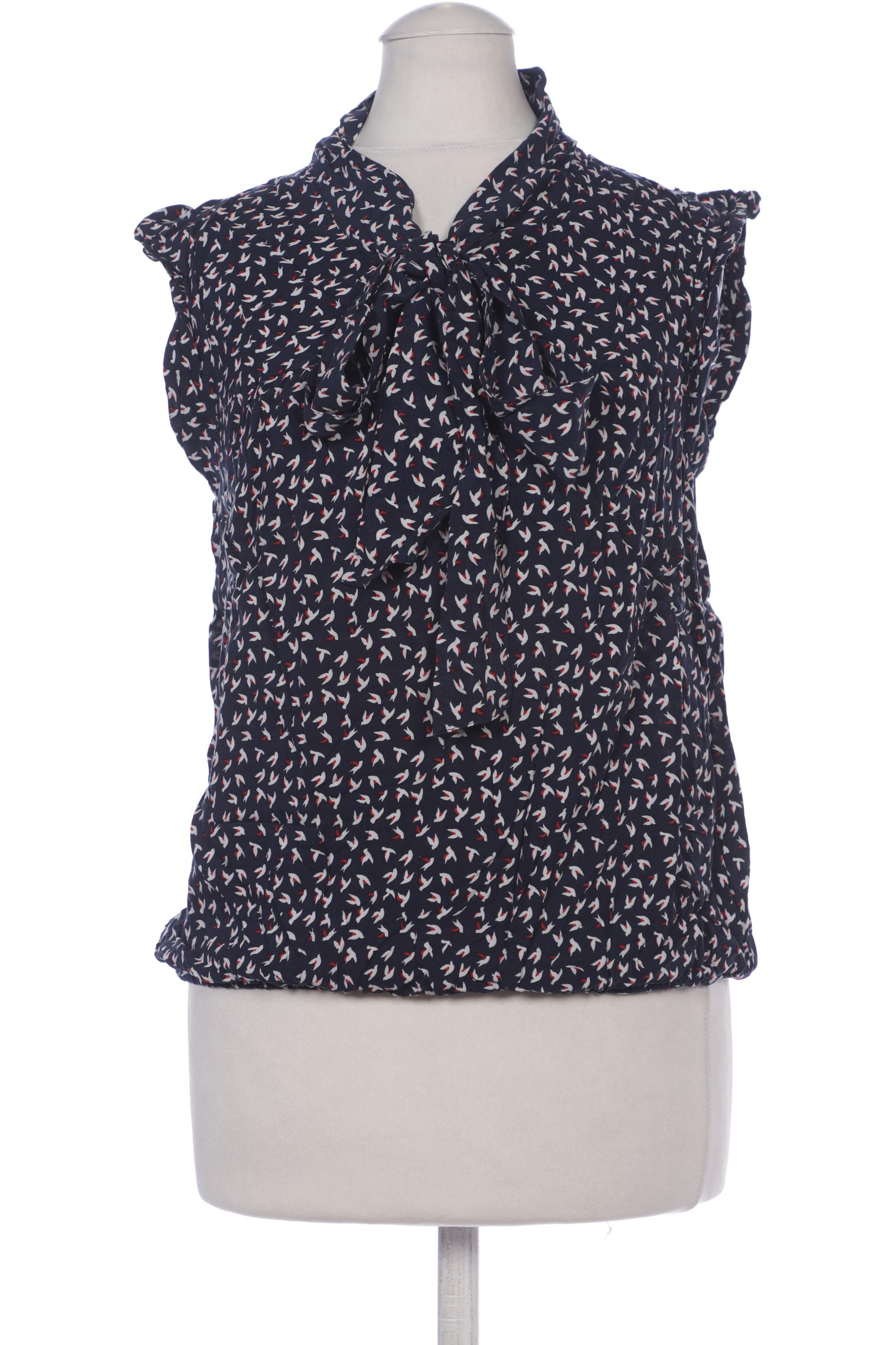 

Hallhuber Damen Bluse, marineblau, Gr. 34
