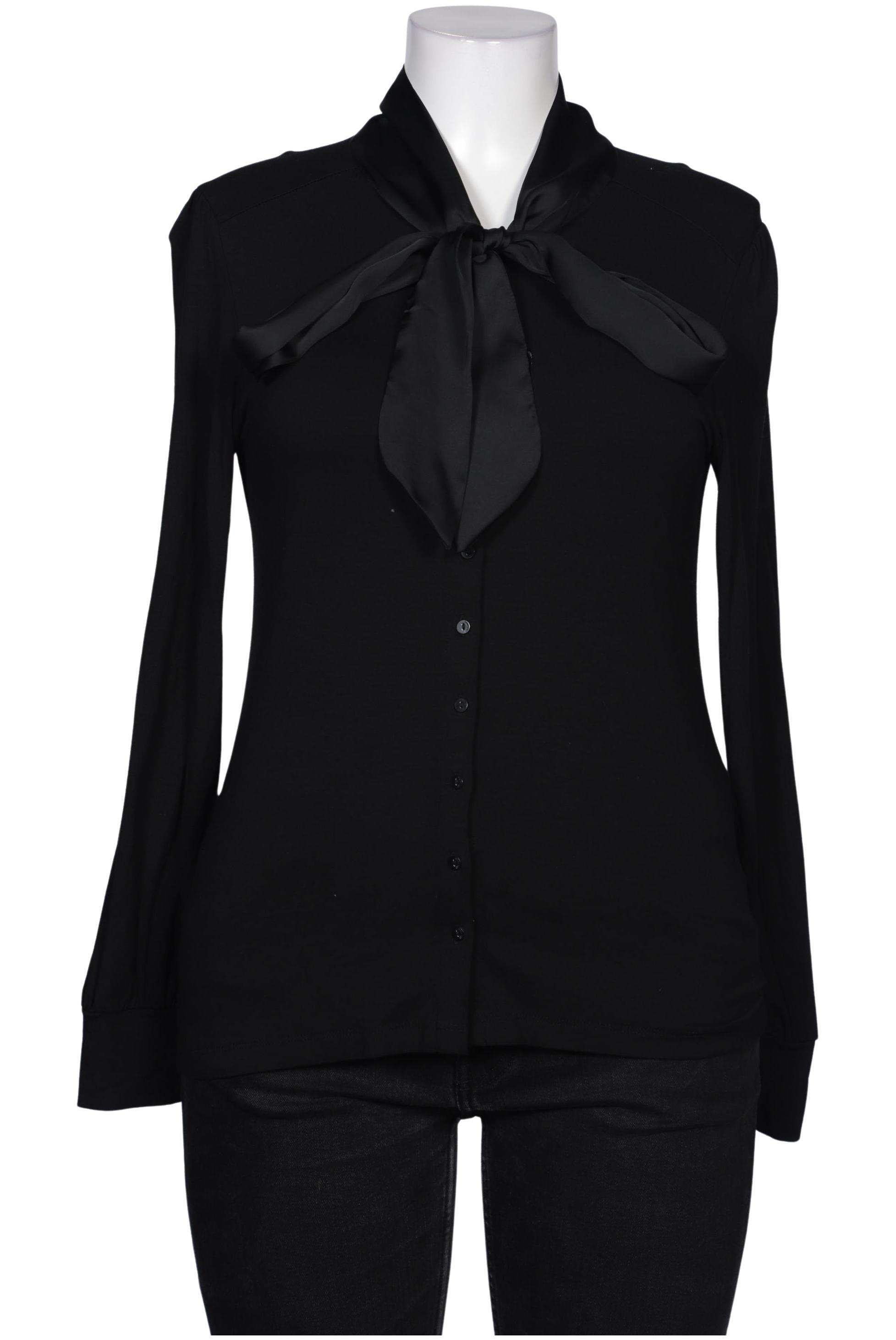 

Hallhuber Damen Bluse, schwarz, Gr. 44